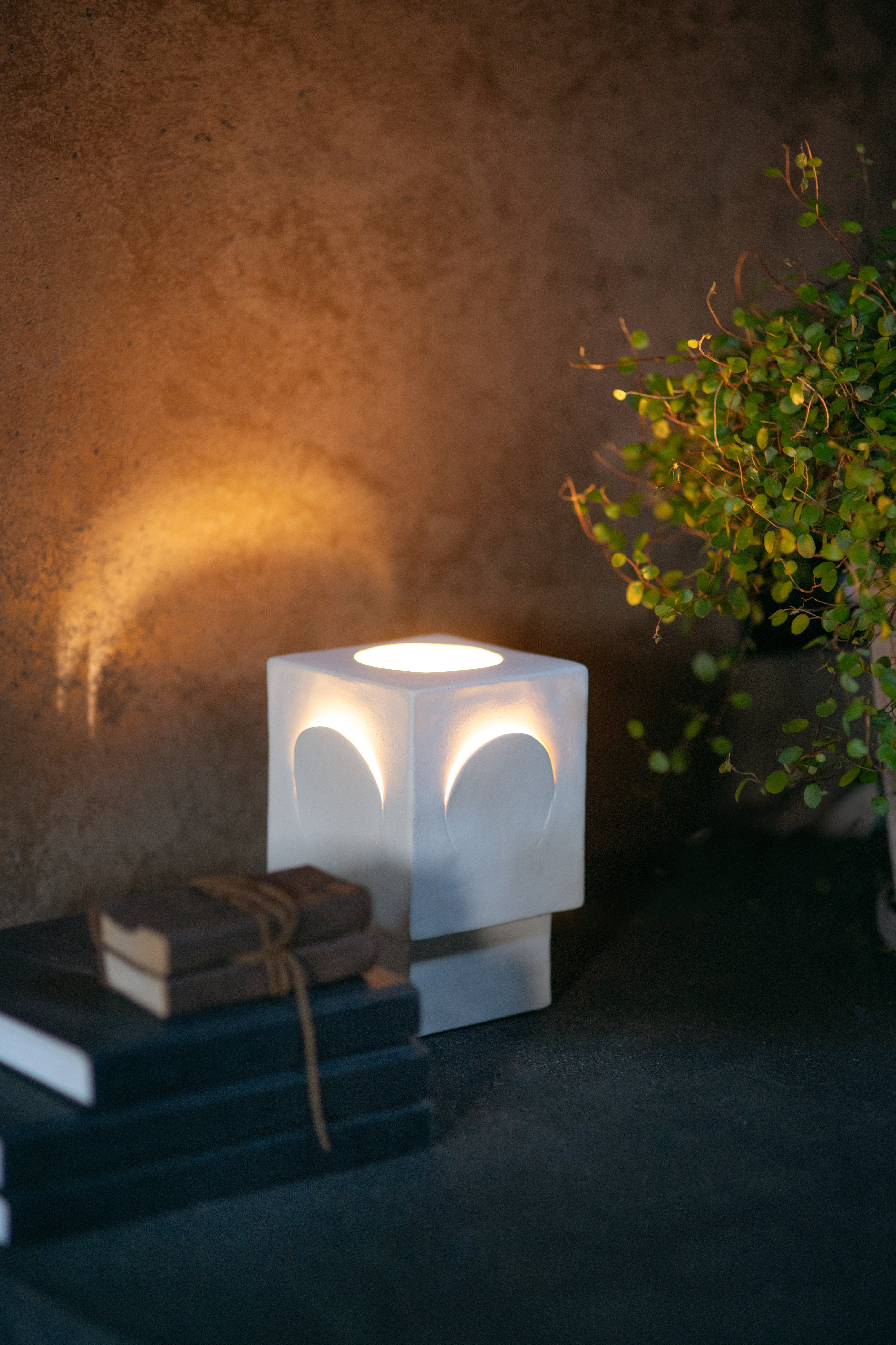 Table lamp Eclipse white