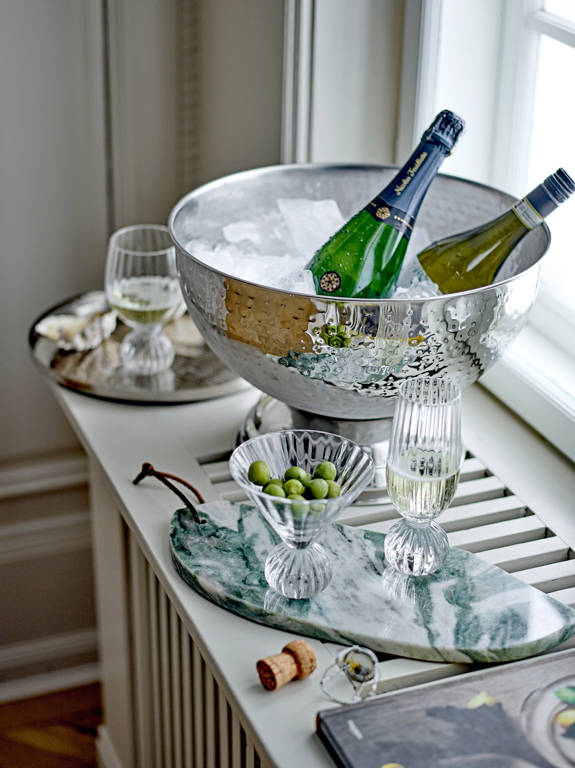 Champagne emmer roestvrijstaal