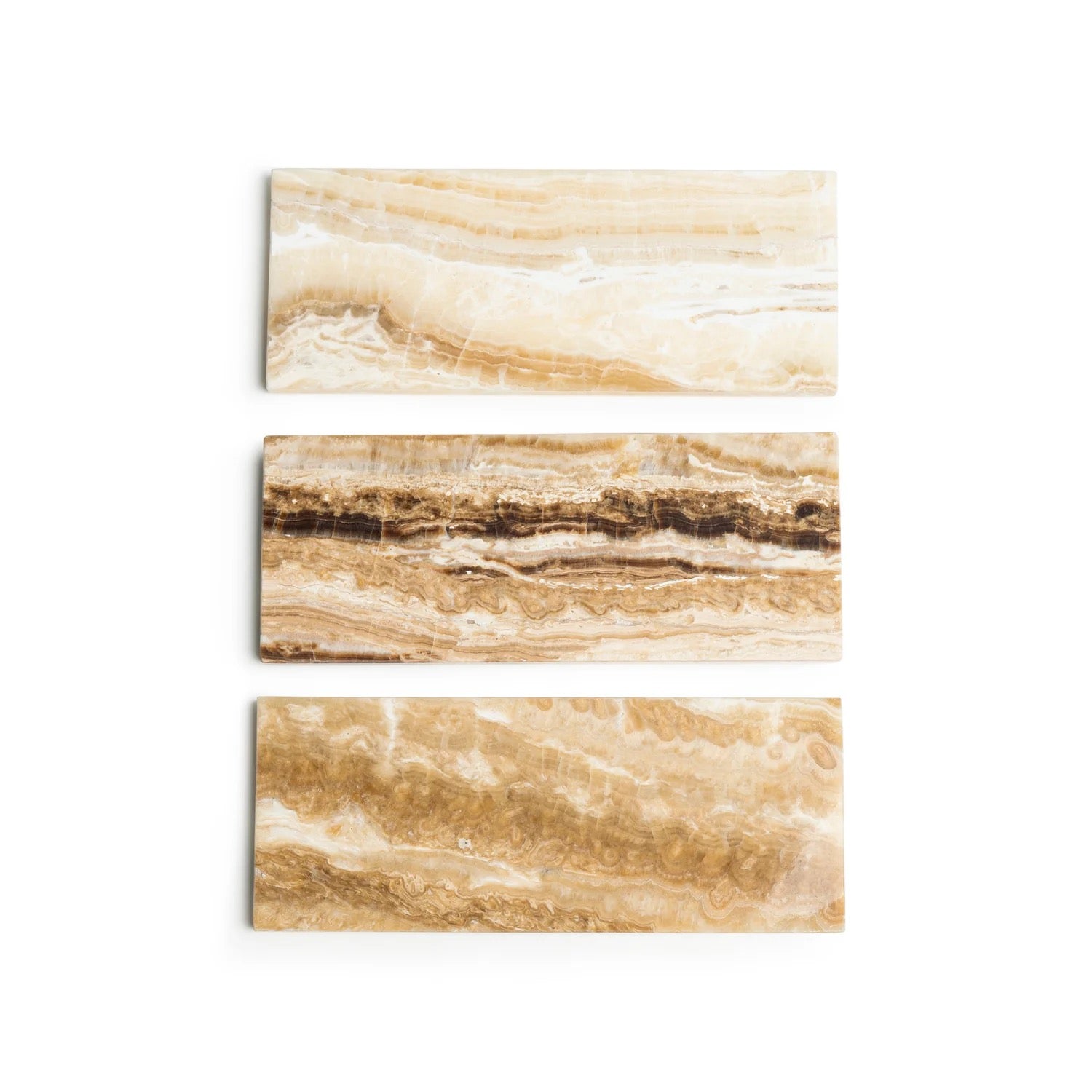 Plateau en onyx S