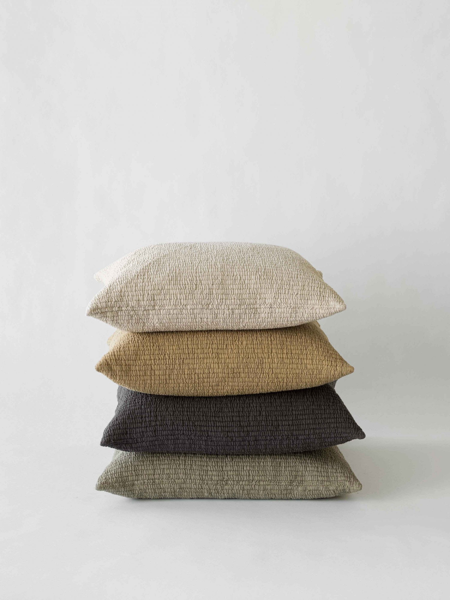 Brick kussen warm oker