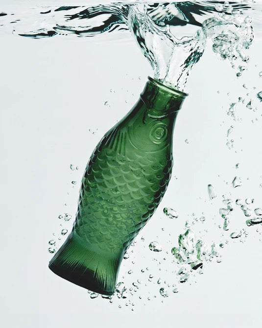 Carafe 'Fish & Fish' Paola Navone - Vert foncé