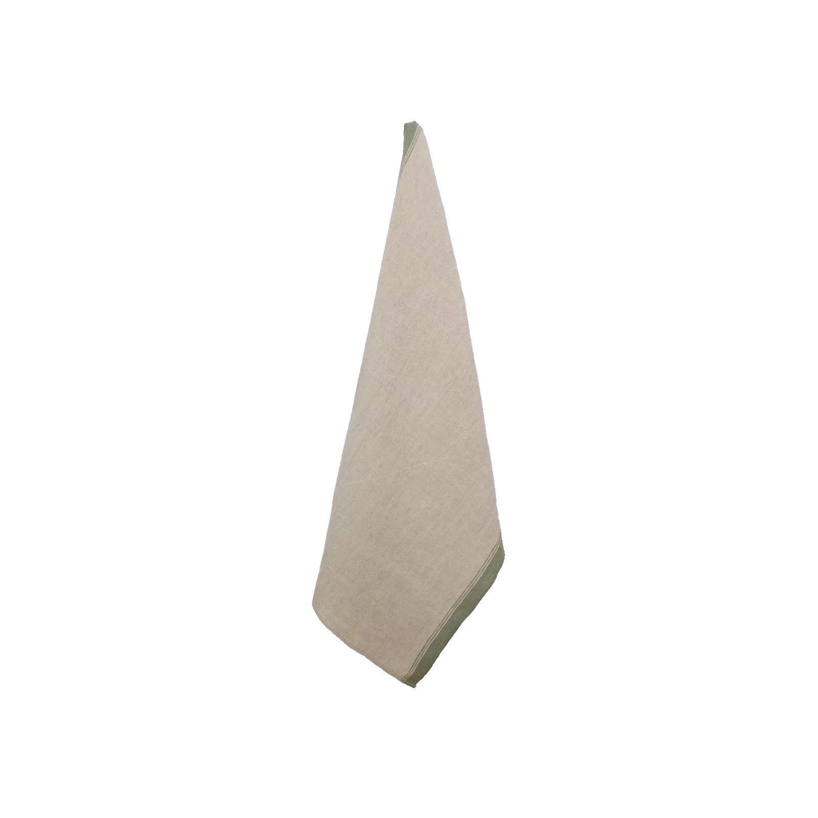 Torchon de cuisine naturel-kaki- en lin
