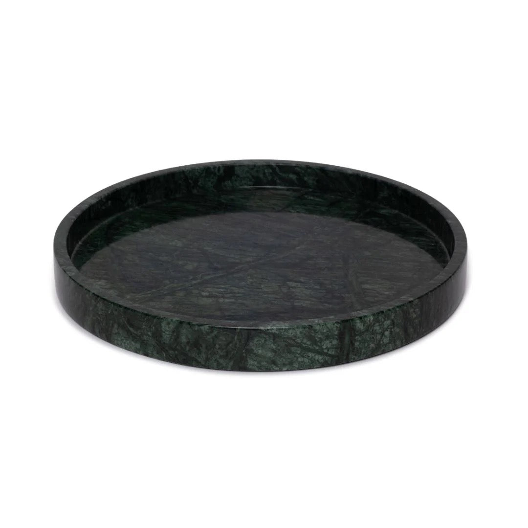 Dienblad groene marmer