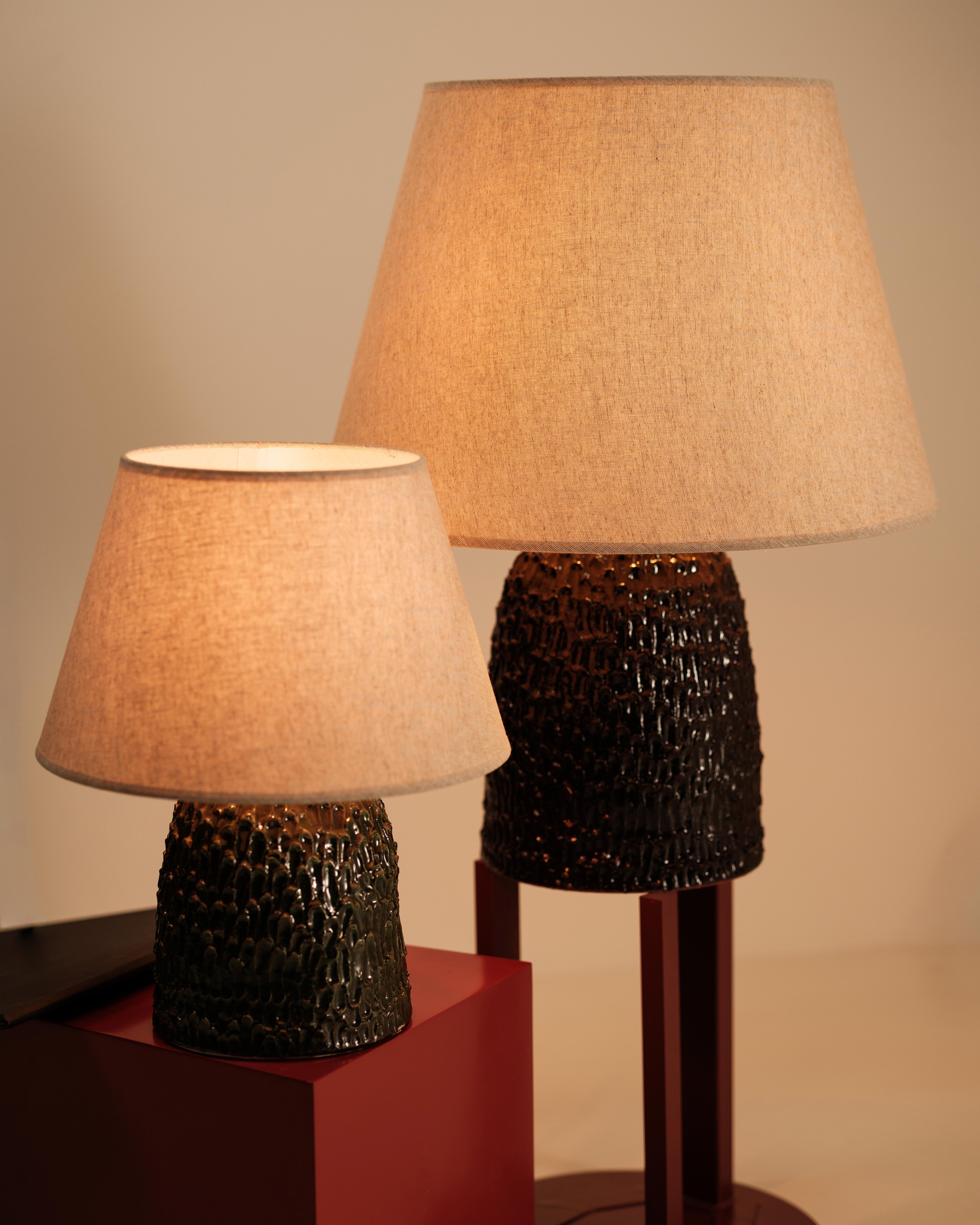 Lampe de table Tronco M - verte