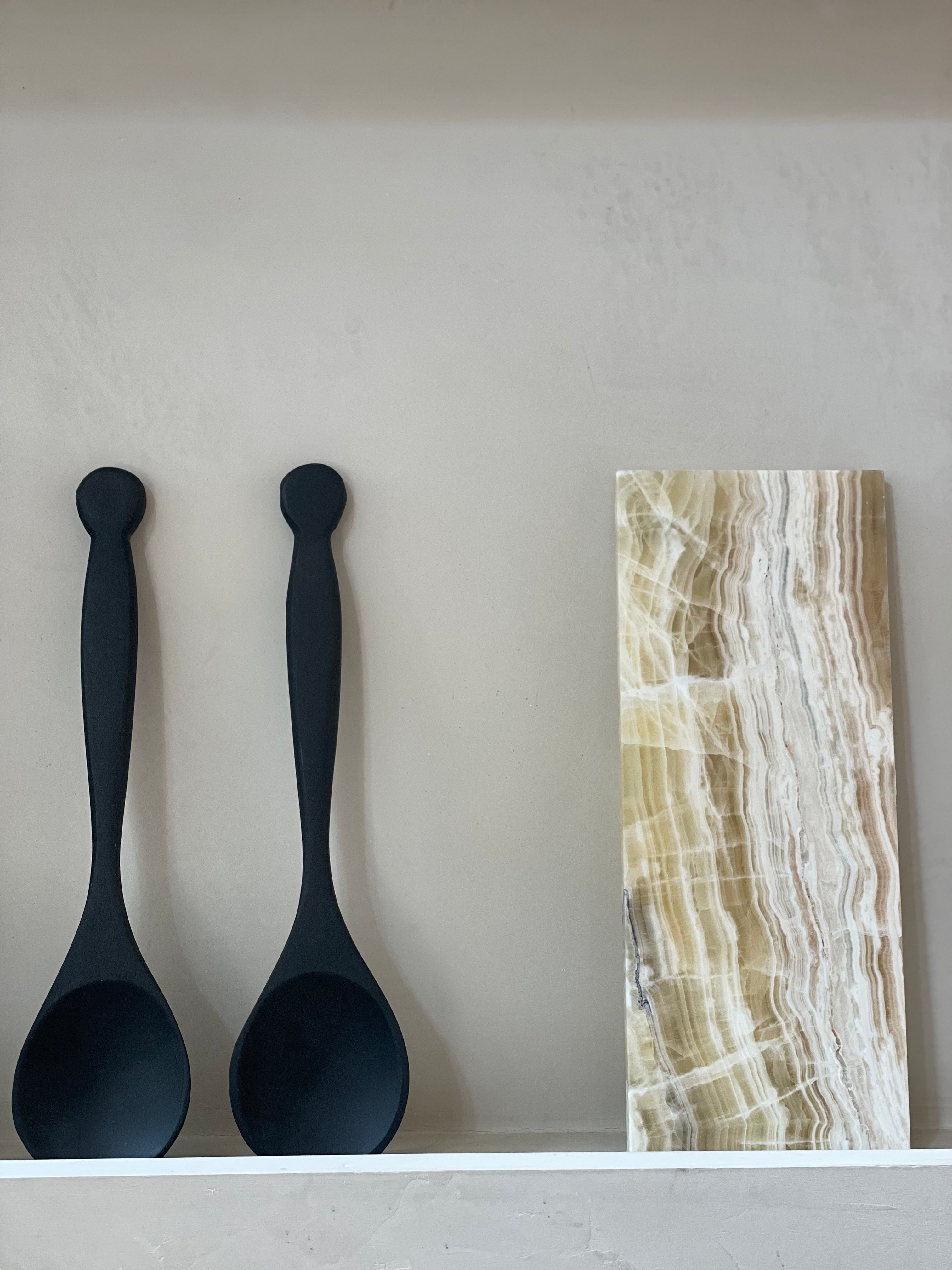 Plateau en onyx S