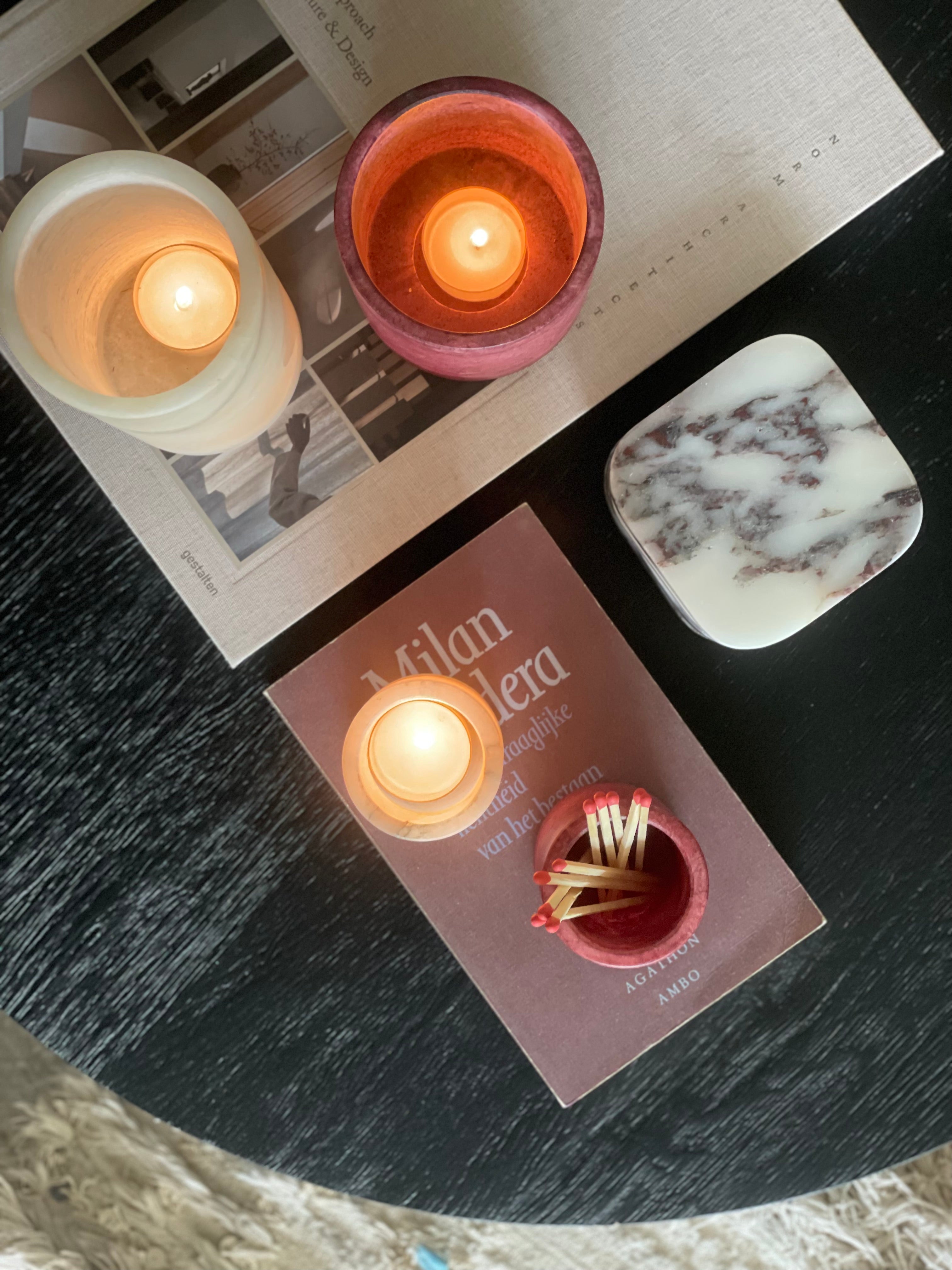Onderzetters Calacatta- set van 4