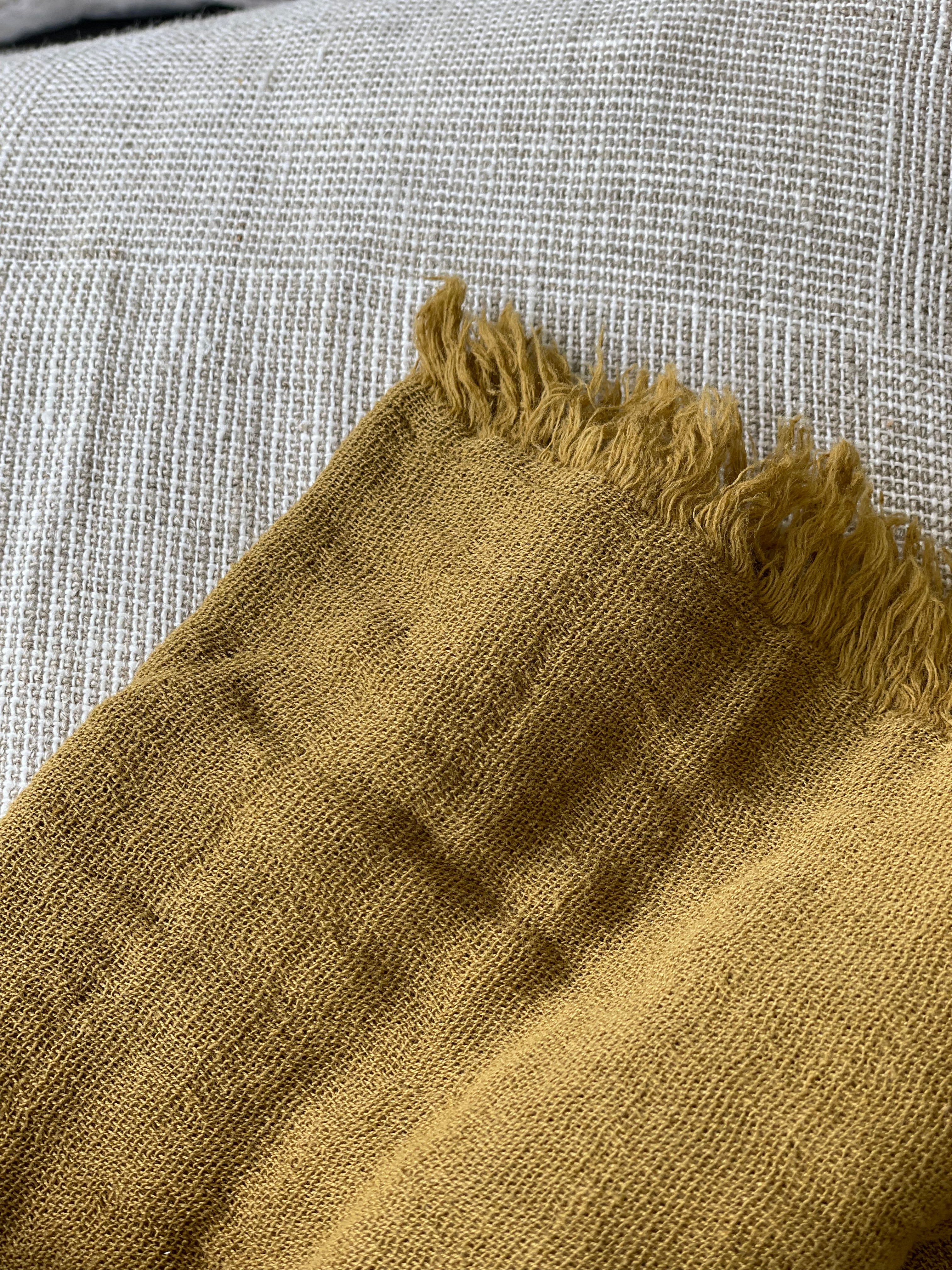 Plaid Gold- cotton