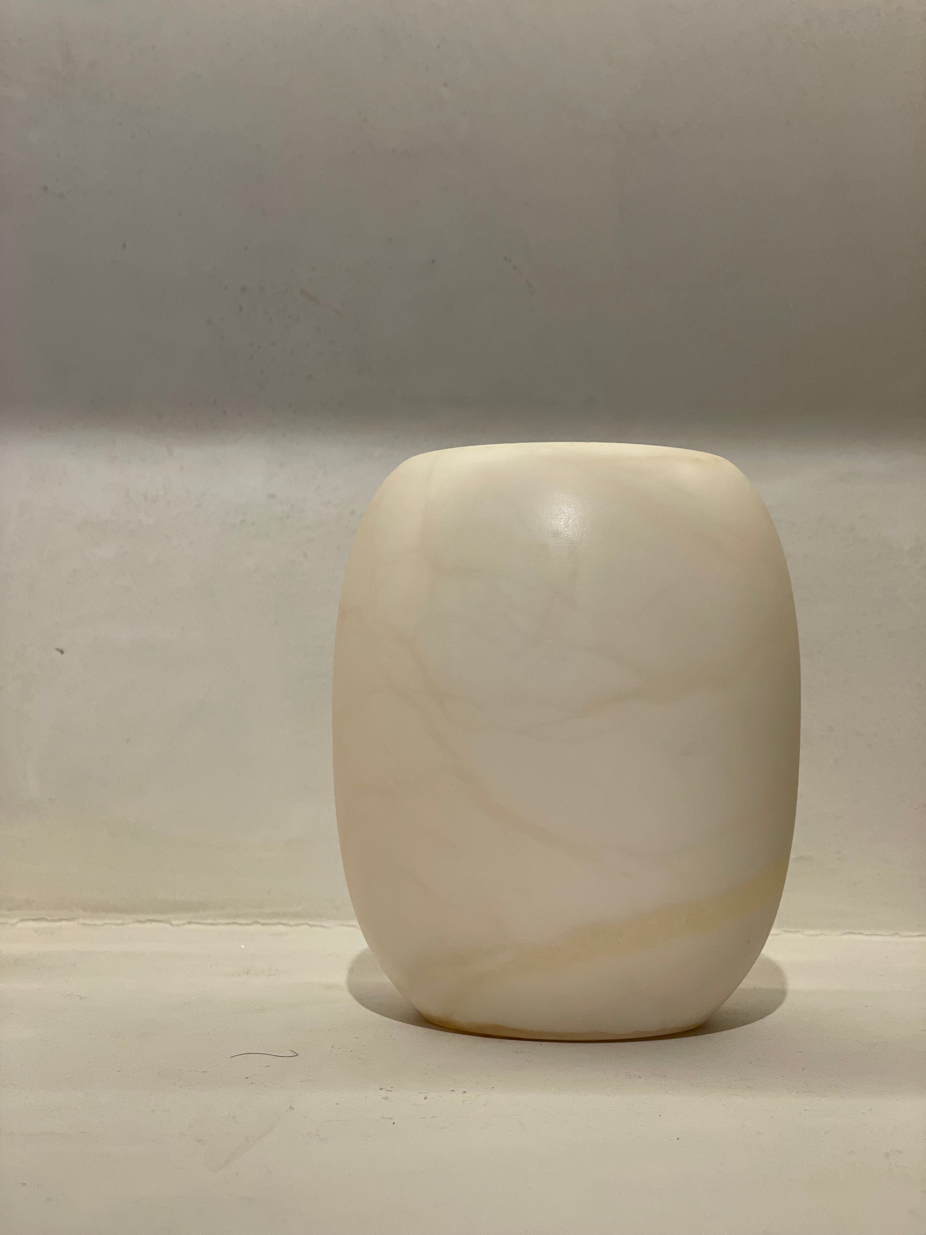 Candle holder alabaster Renée