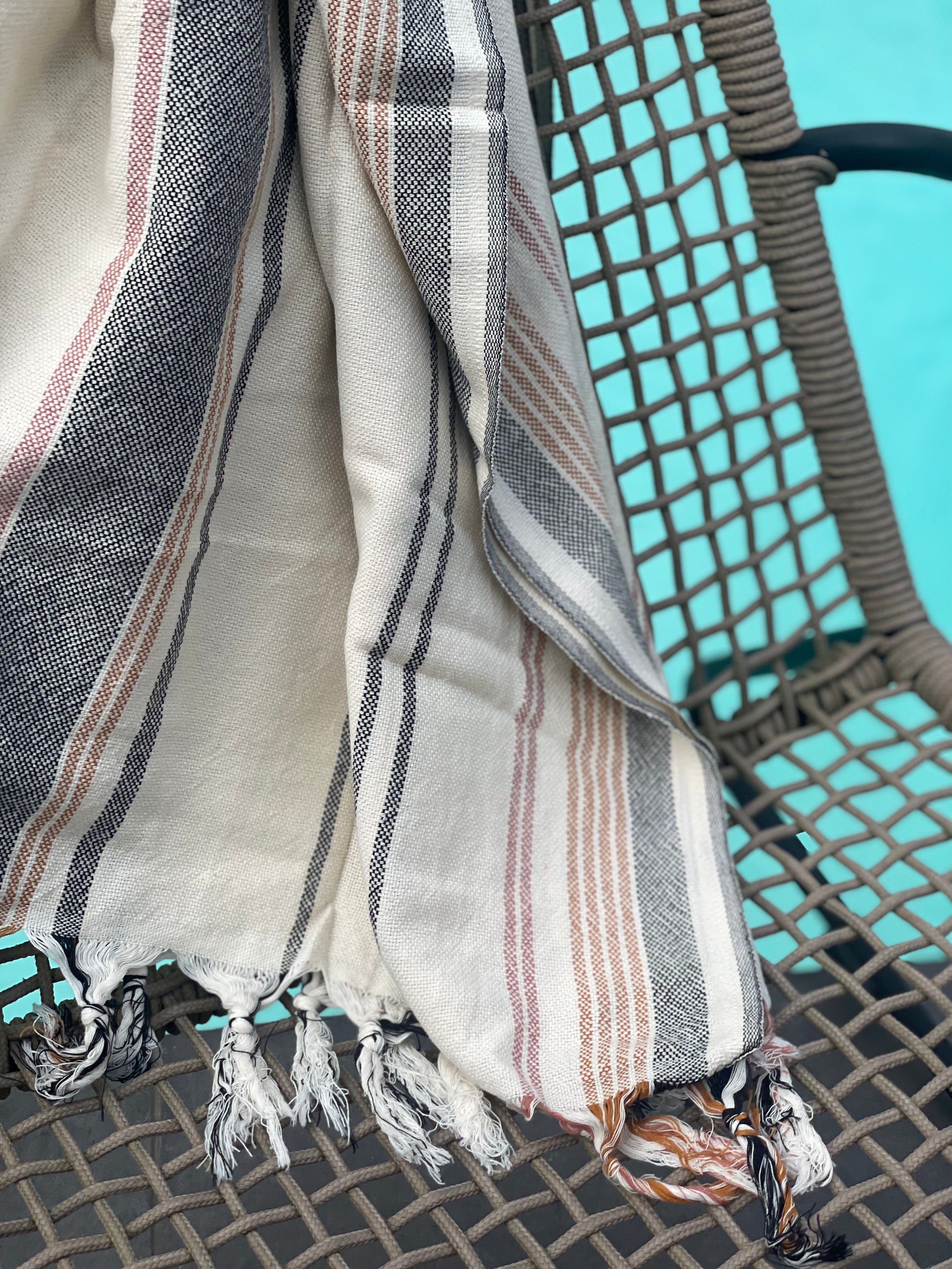 Hammam handdoek - Adramyt katoen
