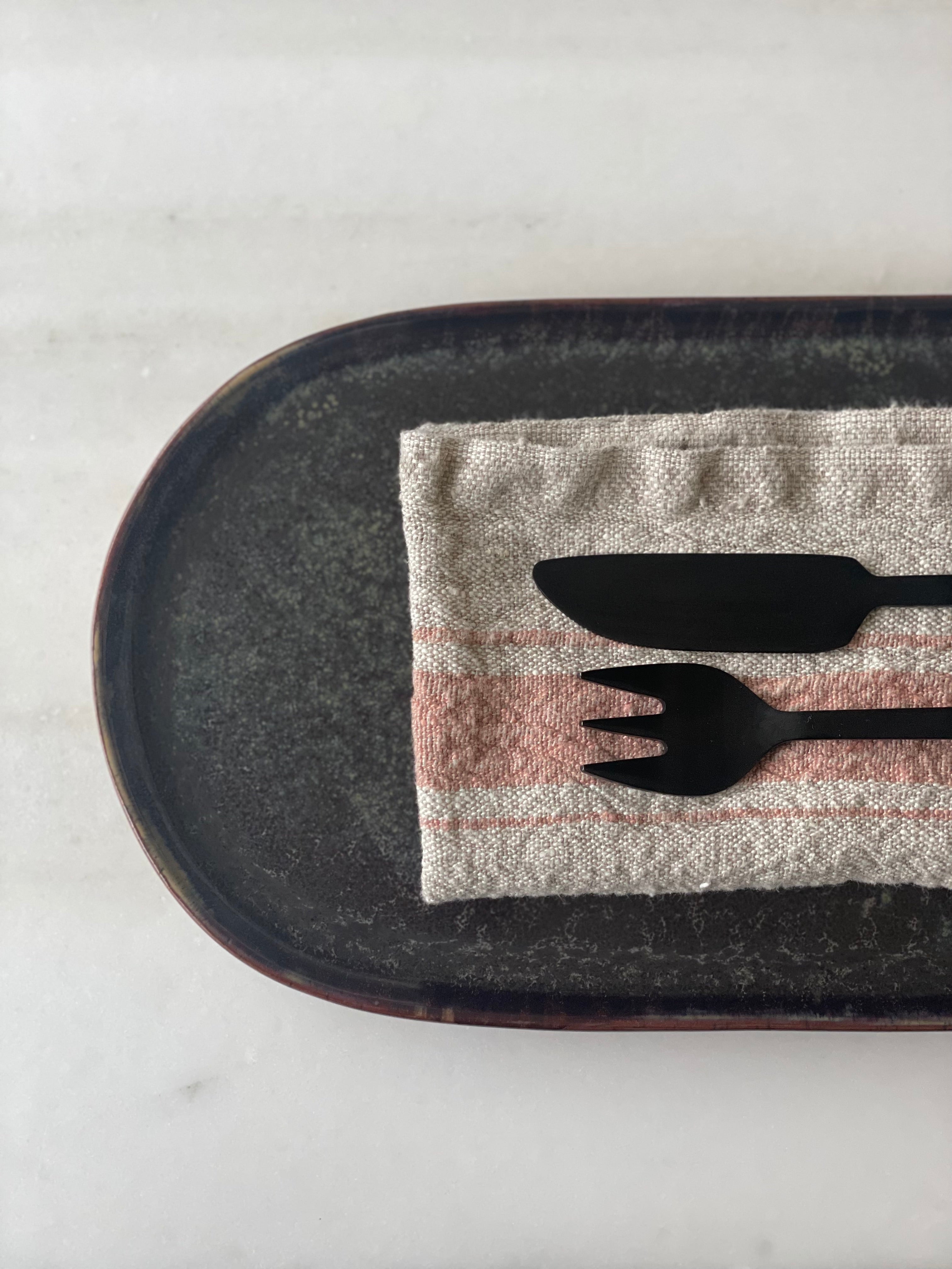 Serviette de table en lin - lot de 4