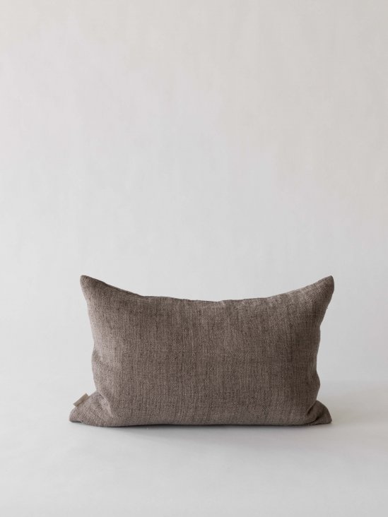 Linnen kussen Margaux kleur Ash