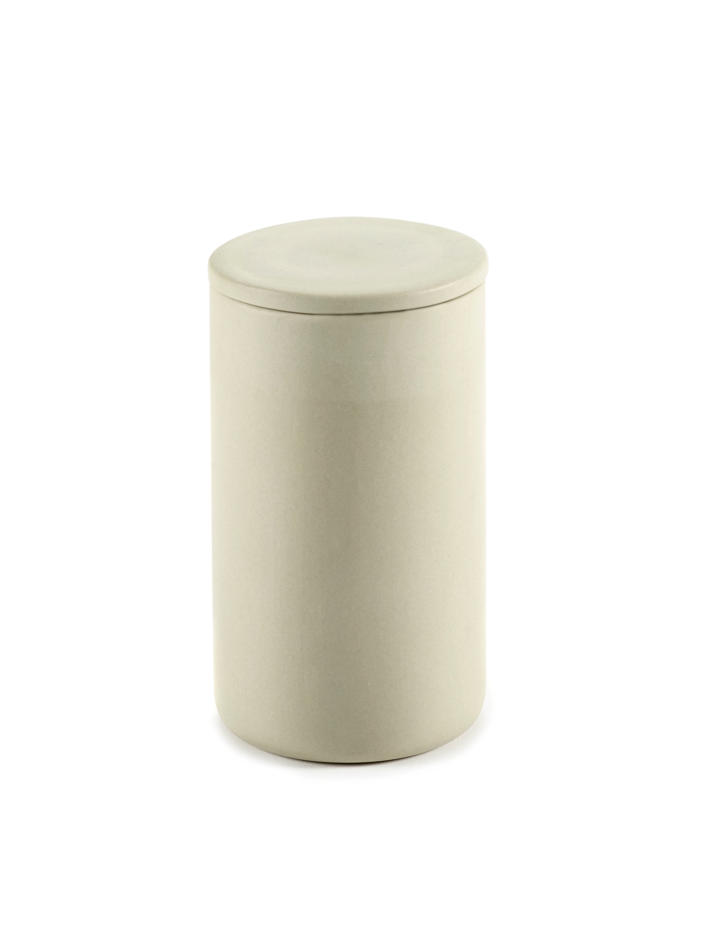 Boîte de rangement avec couvercle grand beige - Bertrand Lejoly