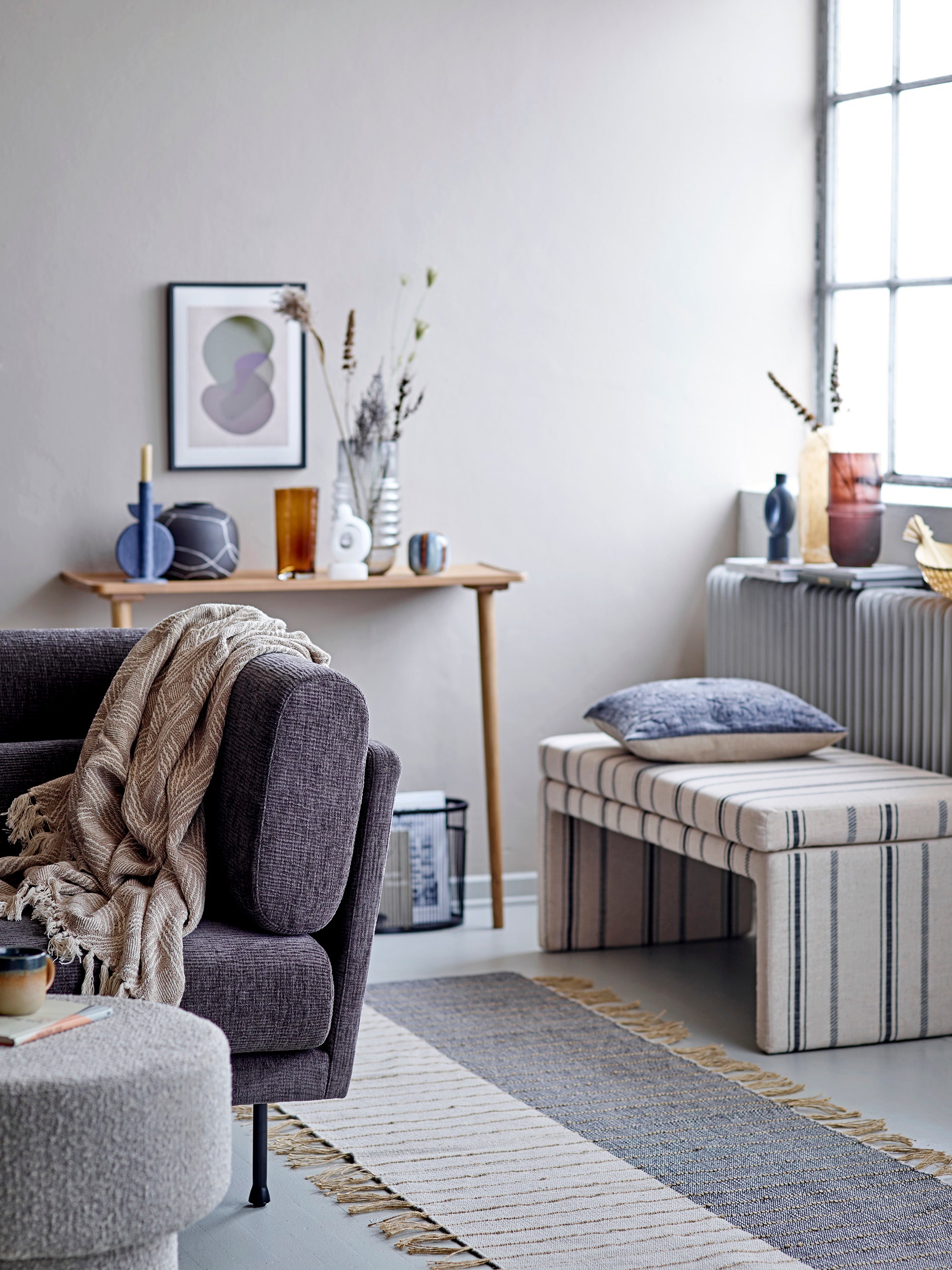 Vase Belise brun
