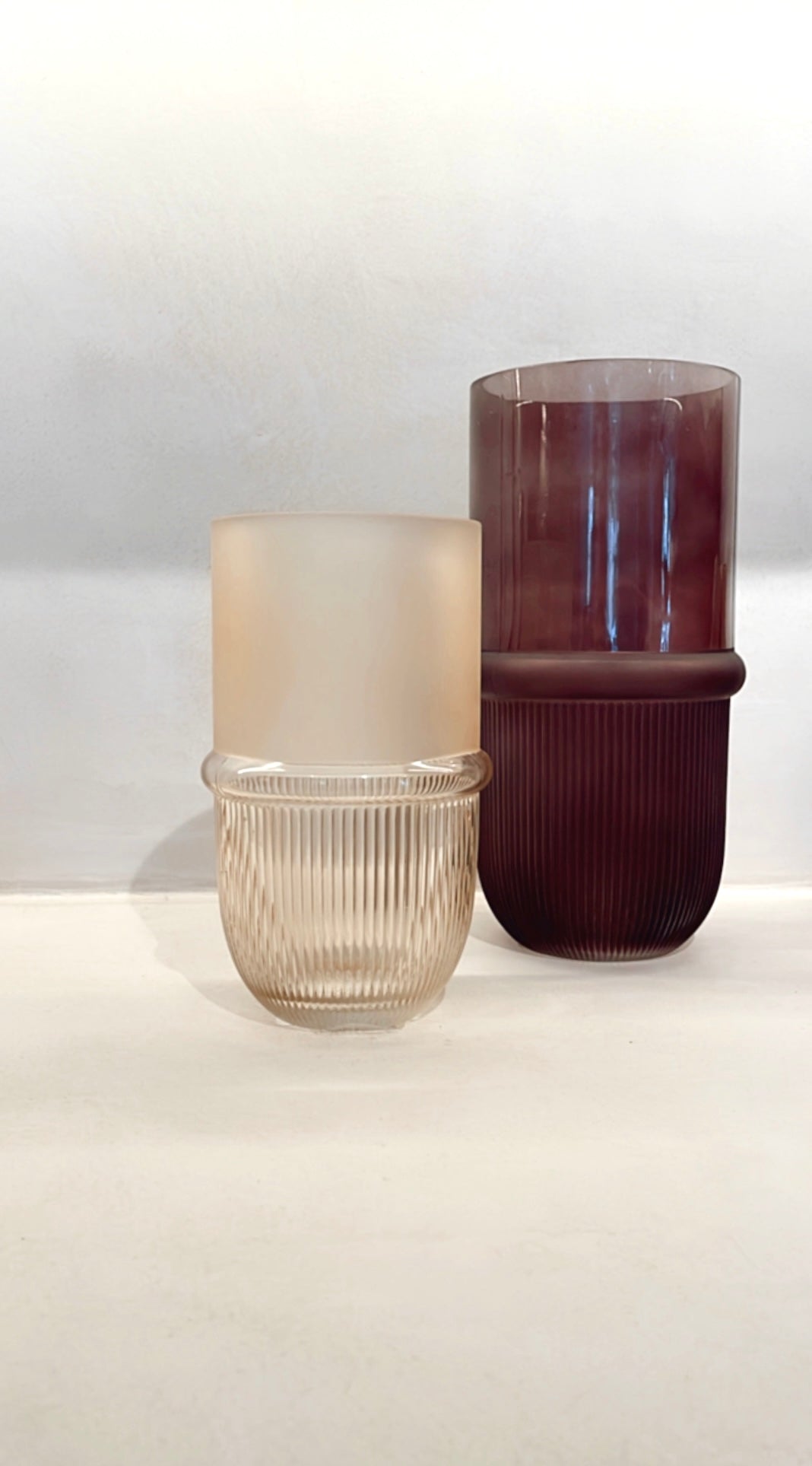 Vase Belise brun
