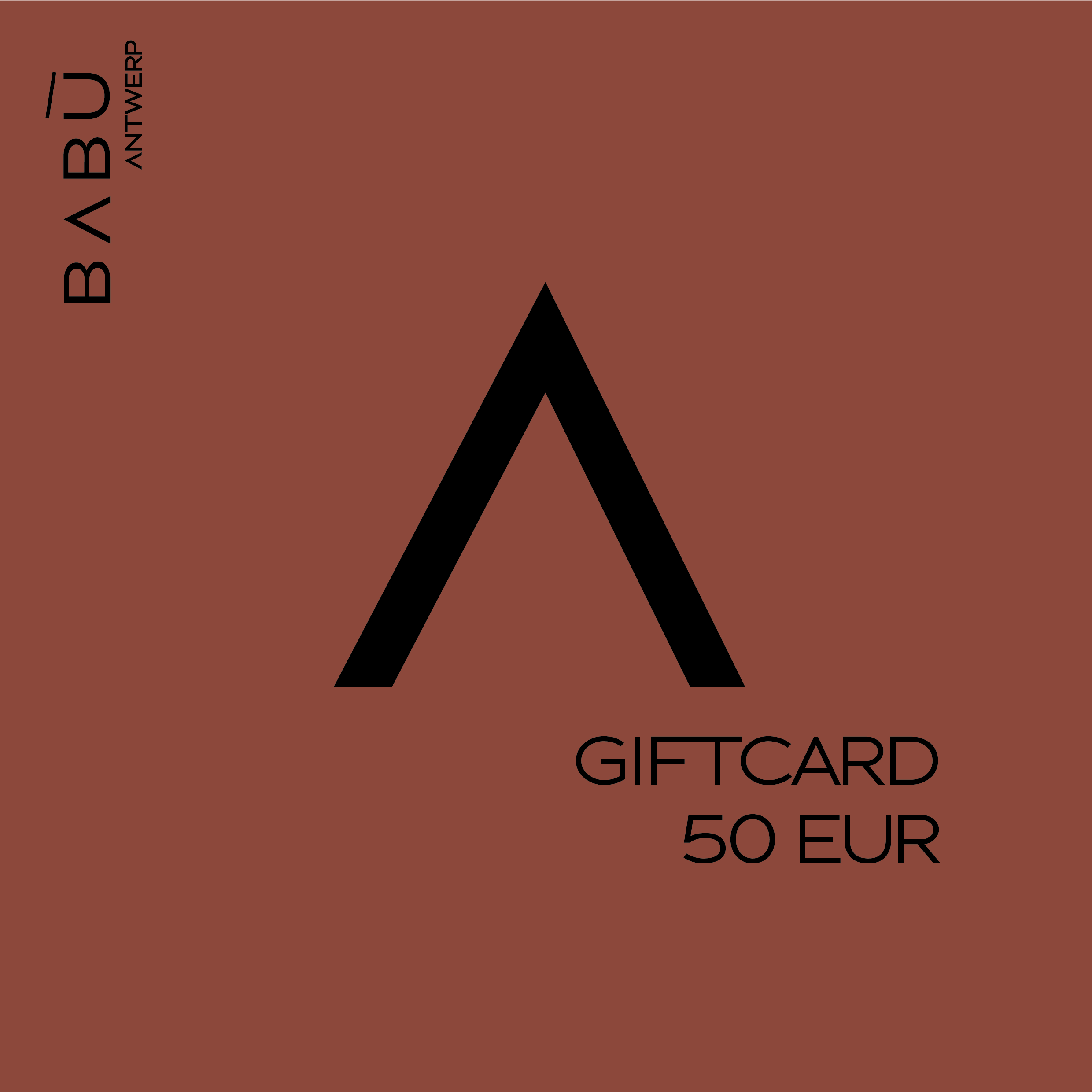 Cadeaubon Babù Antwerp