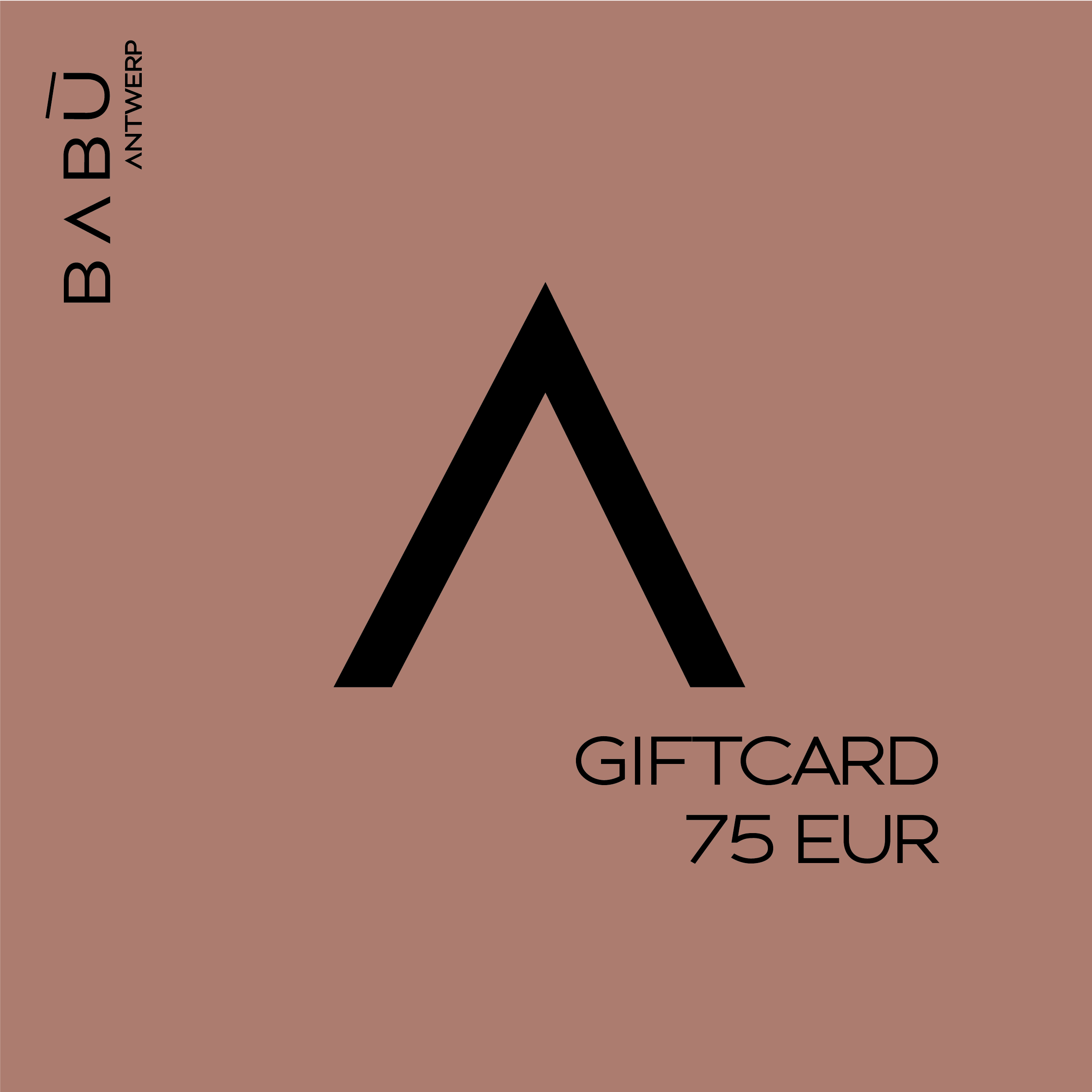 Cadeaubon Babù Antwerp
