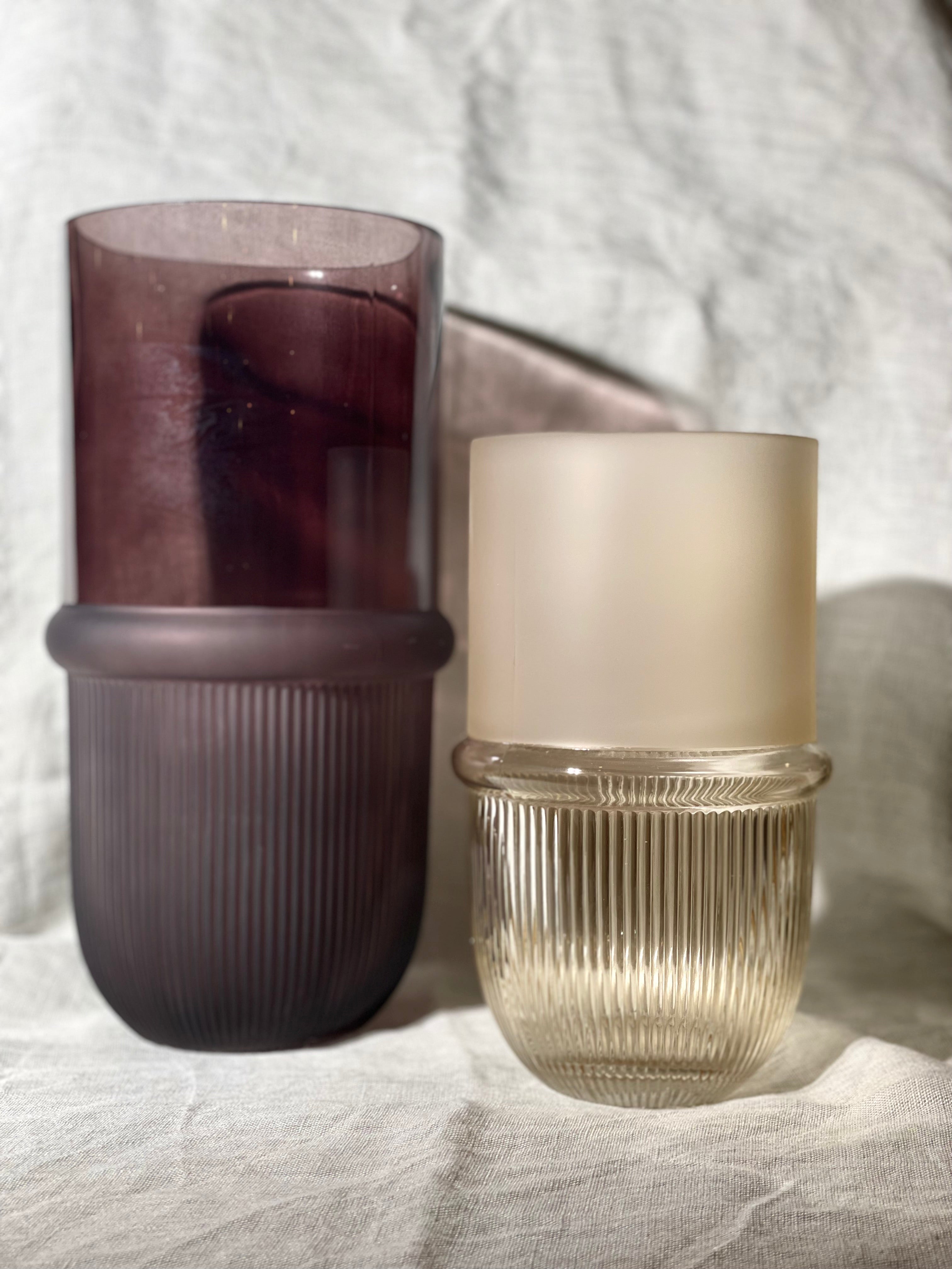 Vase Belise brun