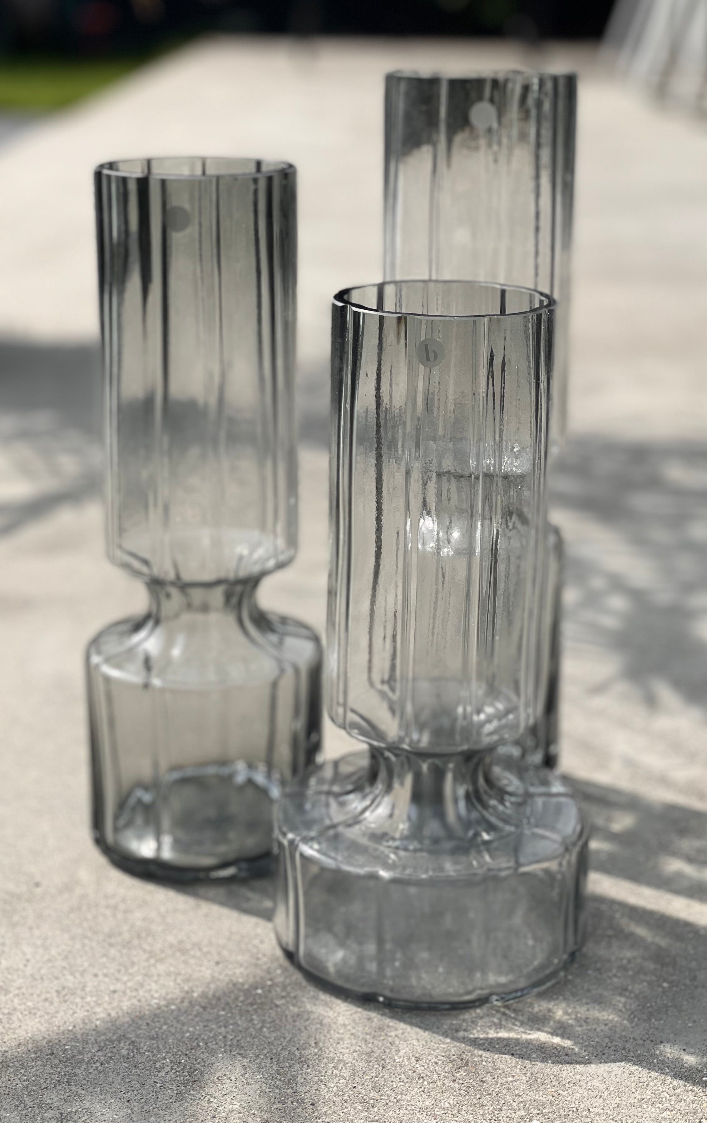 Vase Hyacinth - Gris - L