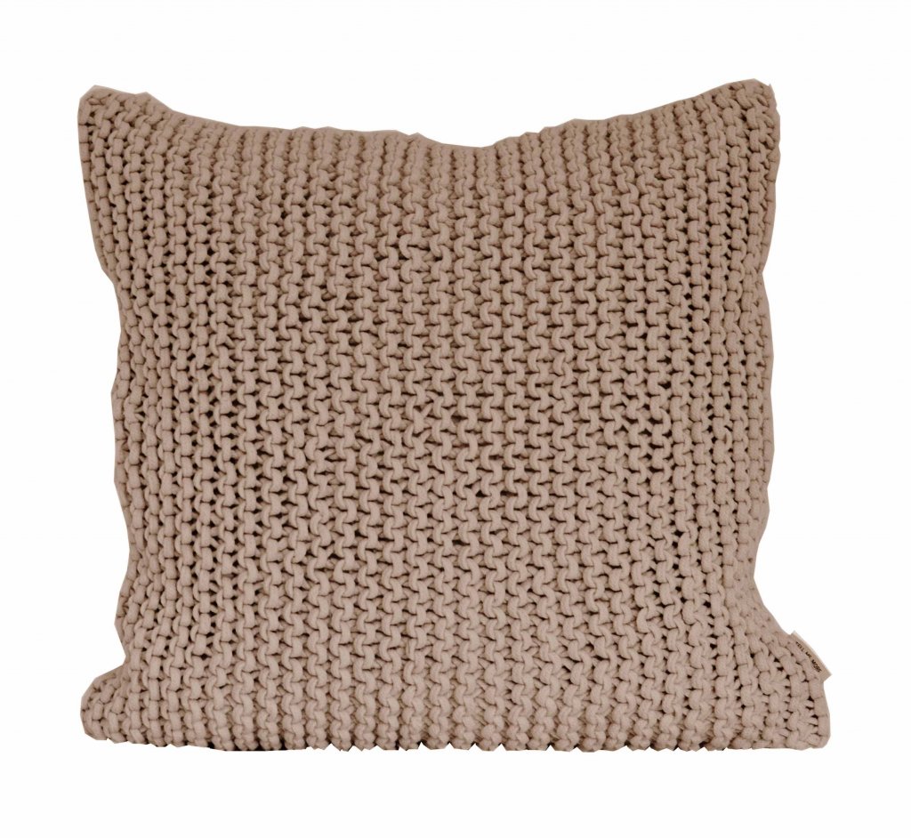 Rope kussen hazelnoot