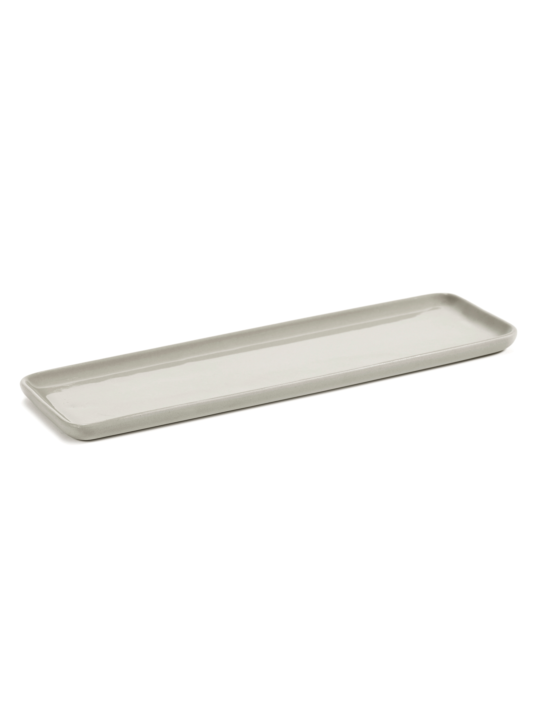 Beige rectangular tray L - Bertrand Lejoly