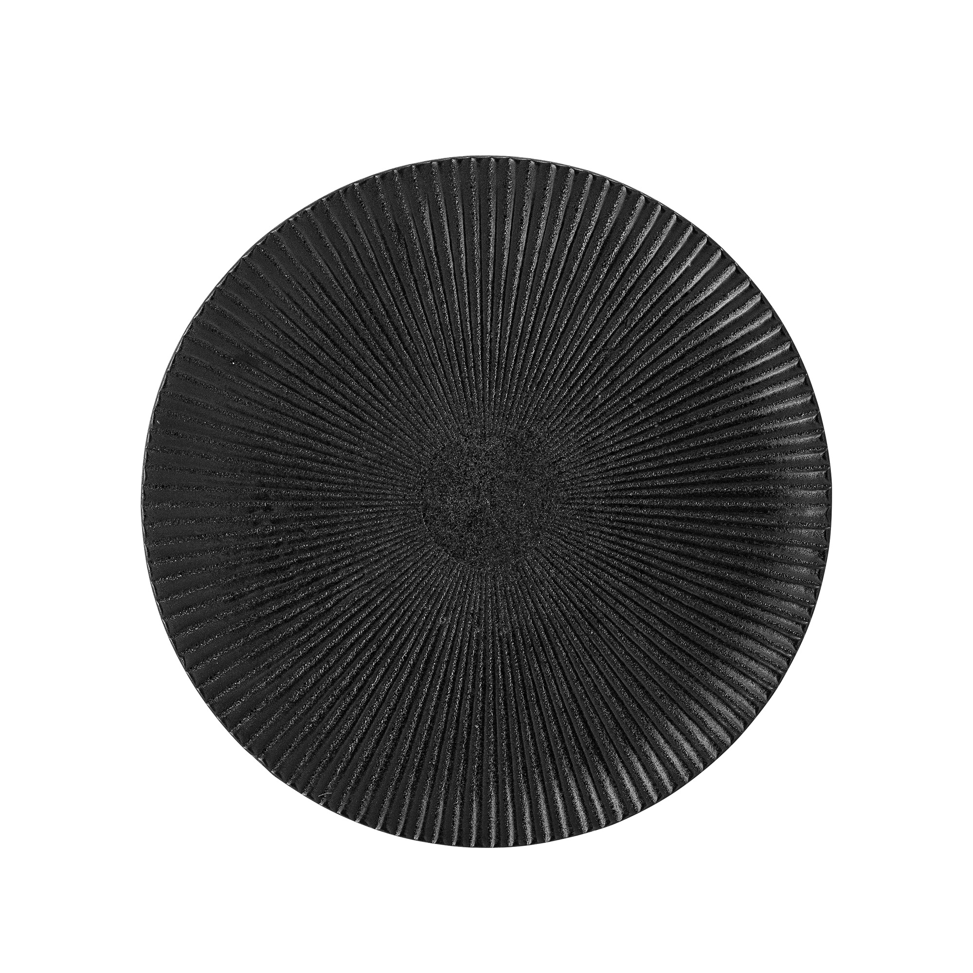 Assiette à dessert noire Neri