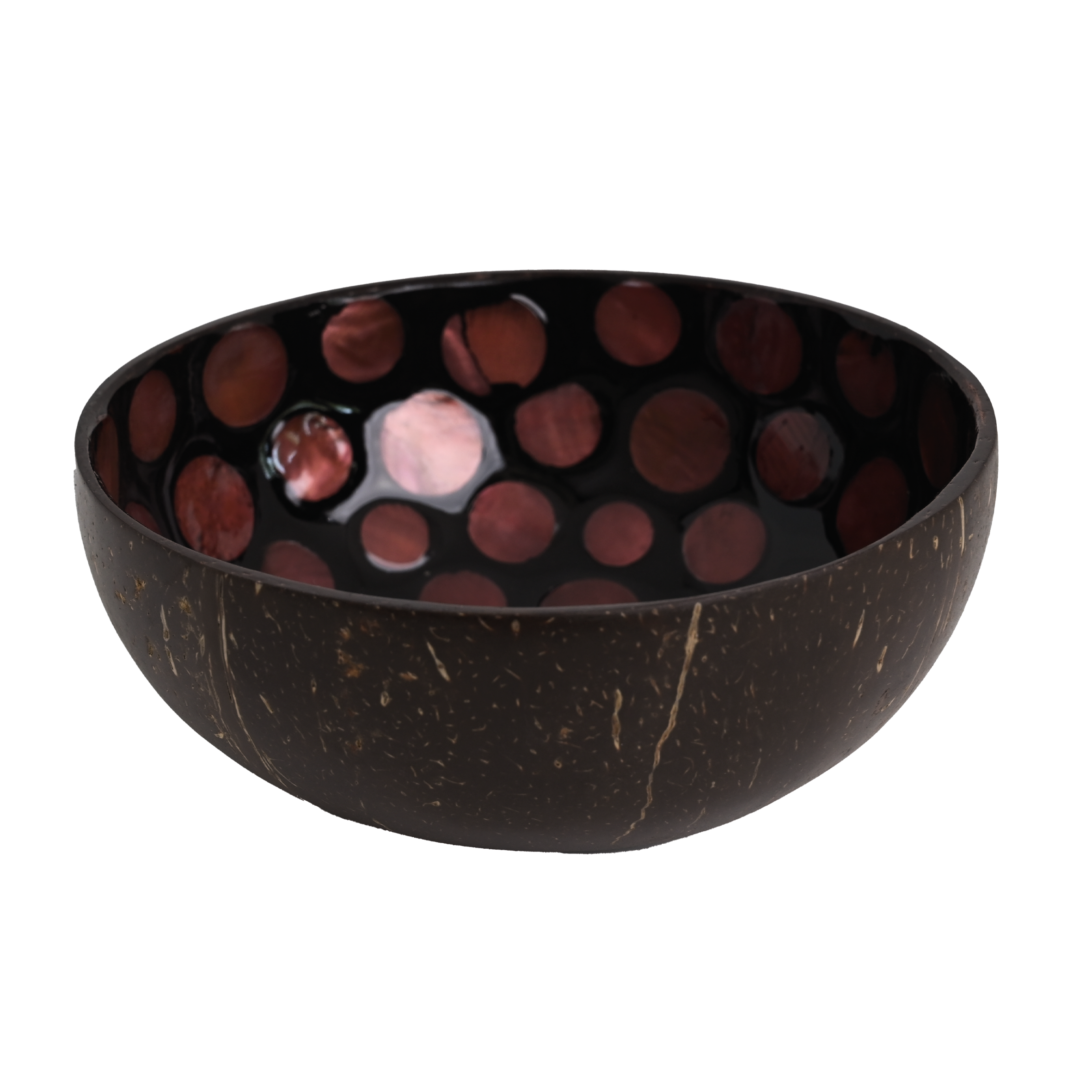 Kokoskommetje - Dark Pink Mother of Pearl