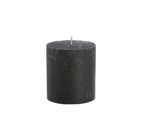 Rustiek kaars Zwart