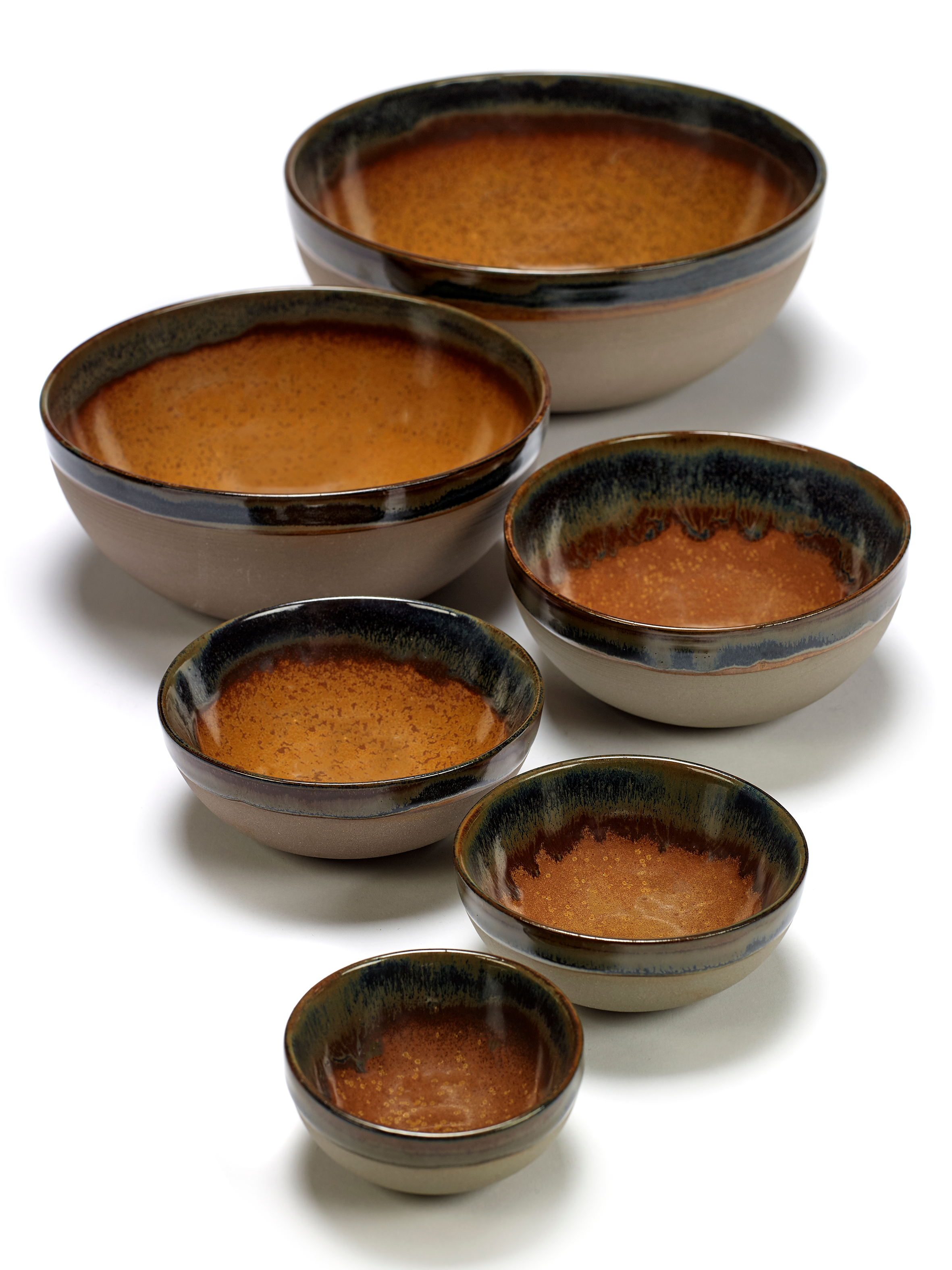 Bol grand Surface Rusty Brown