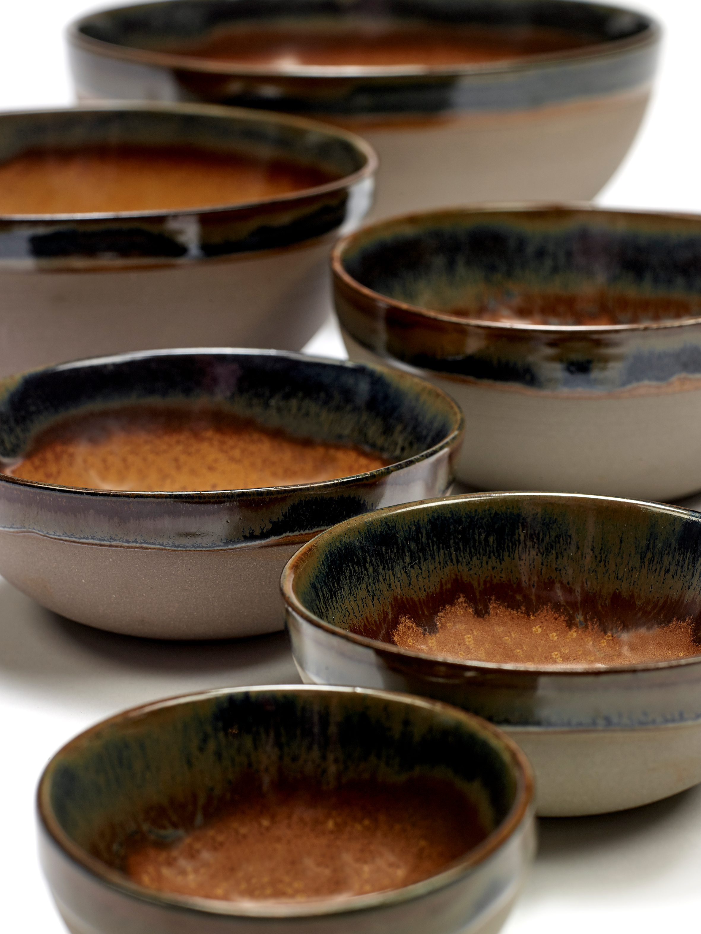 Bol grand Surface Rusty Brown