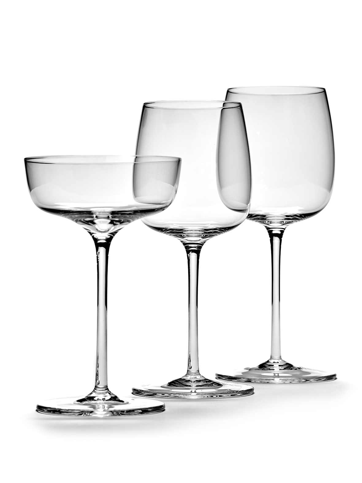 Champagnecoupe Vincent Van Duysen - Set van 6