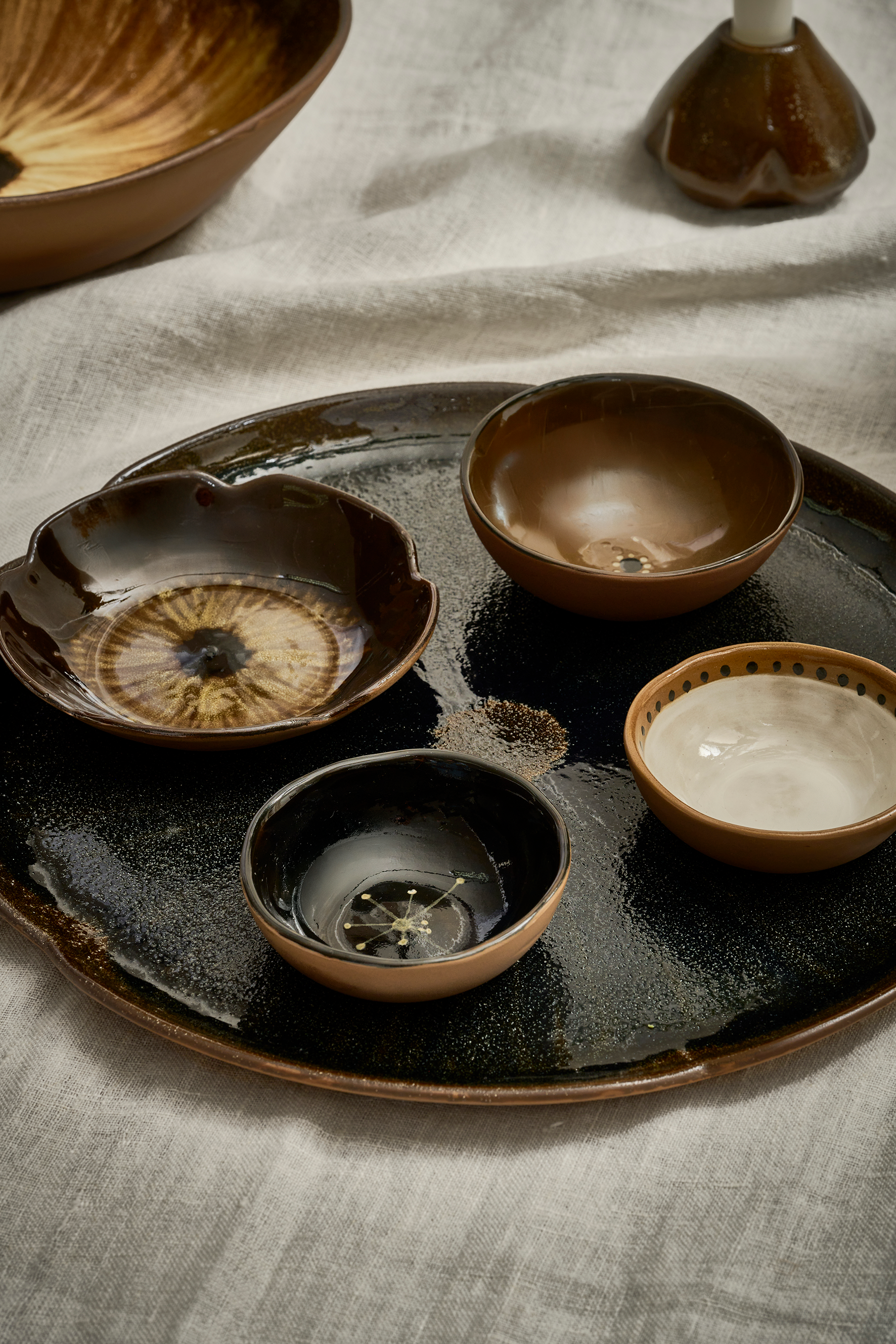 Plat de service - Cycle par Sophie Casier