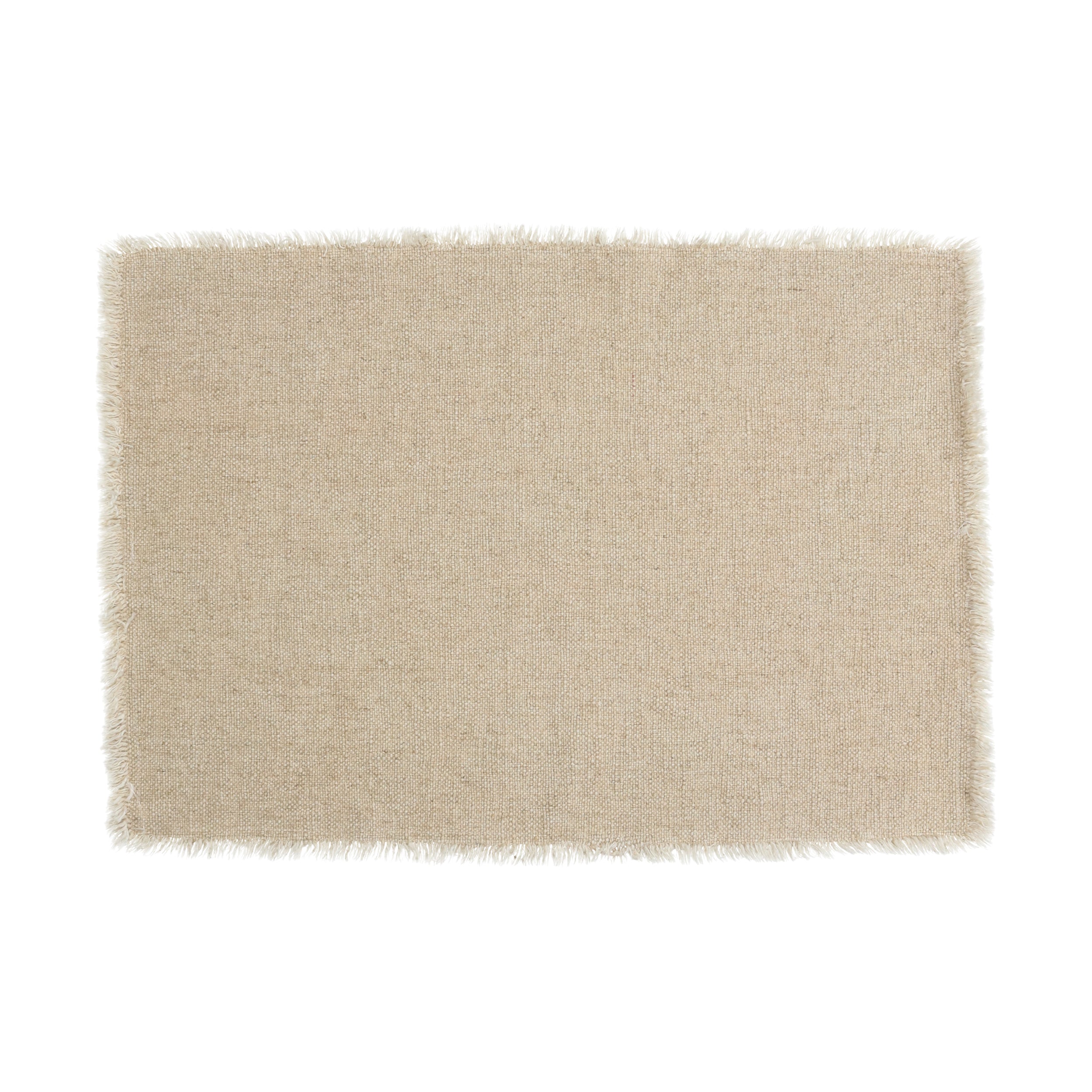 Lot de 6 sets de table - ivoire/beige