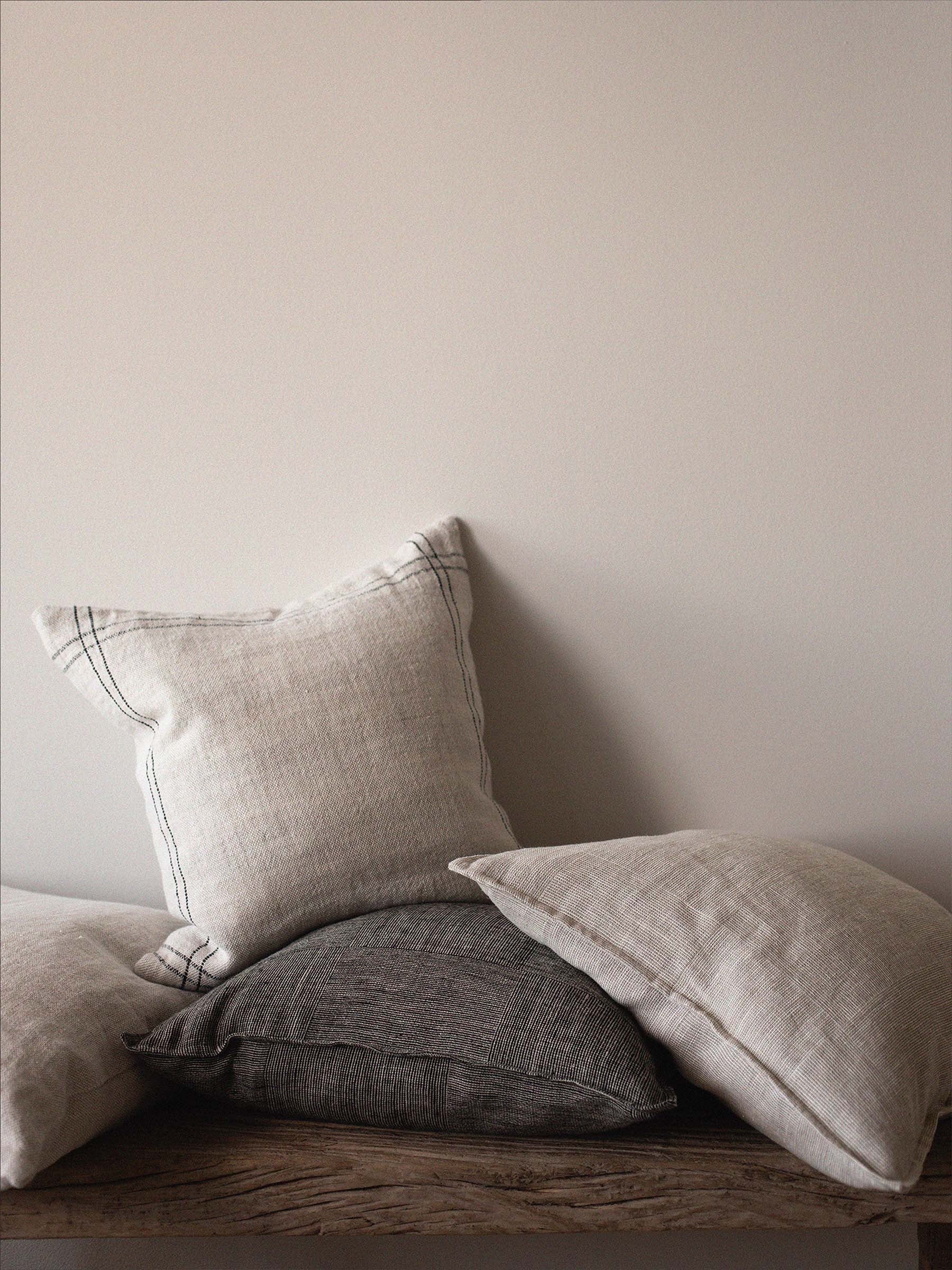 Coussin en lin Elton