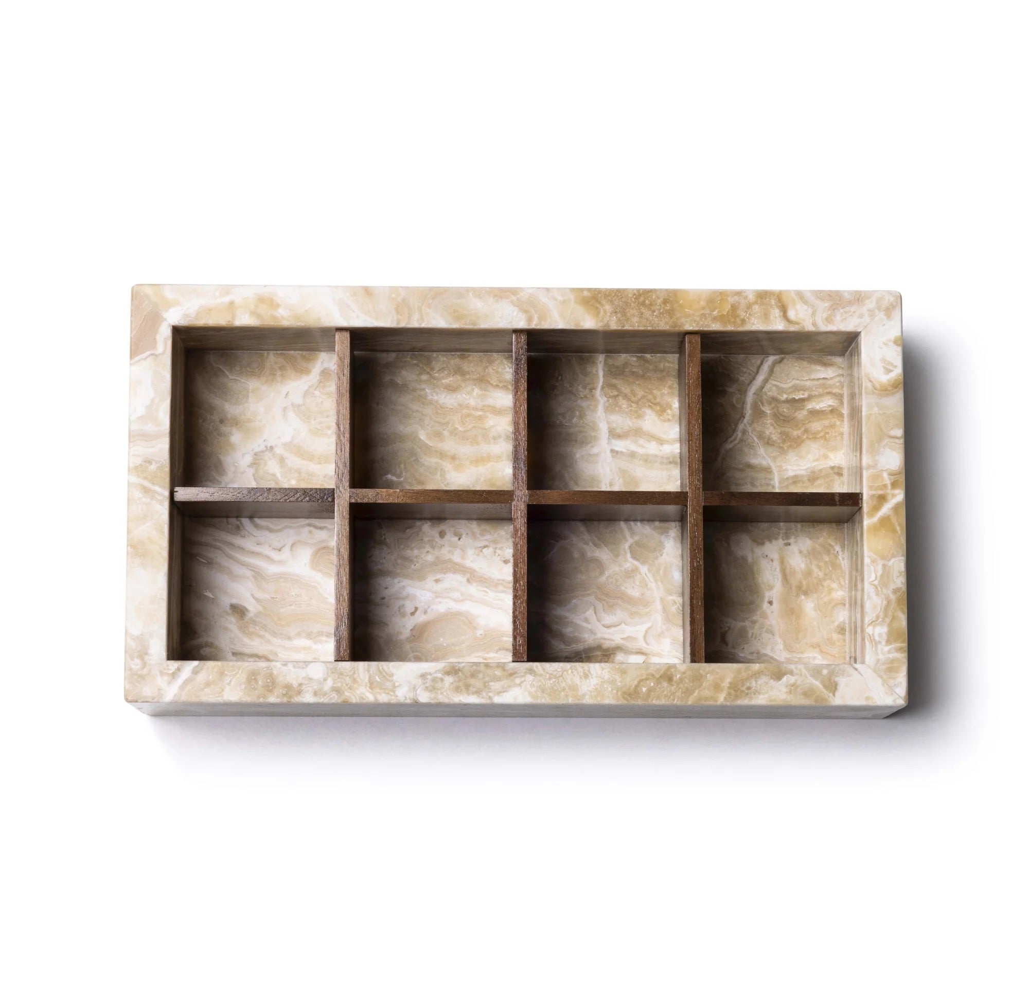 Beige onyx organizer