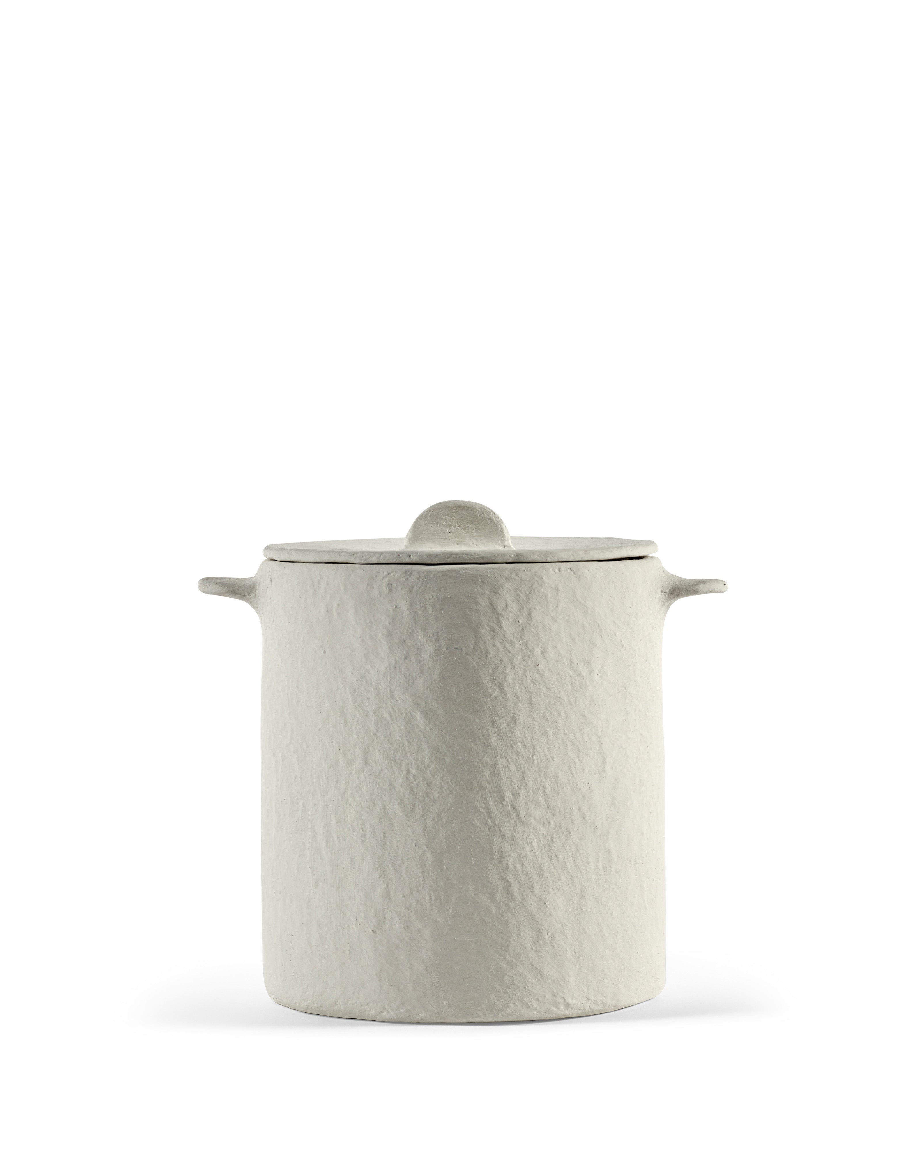 Earth pot white S Marie Michielssen