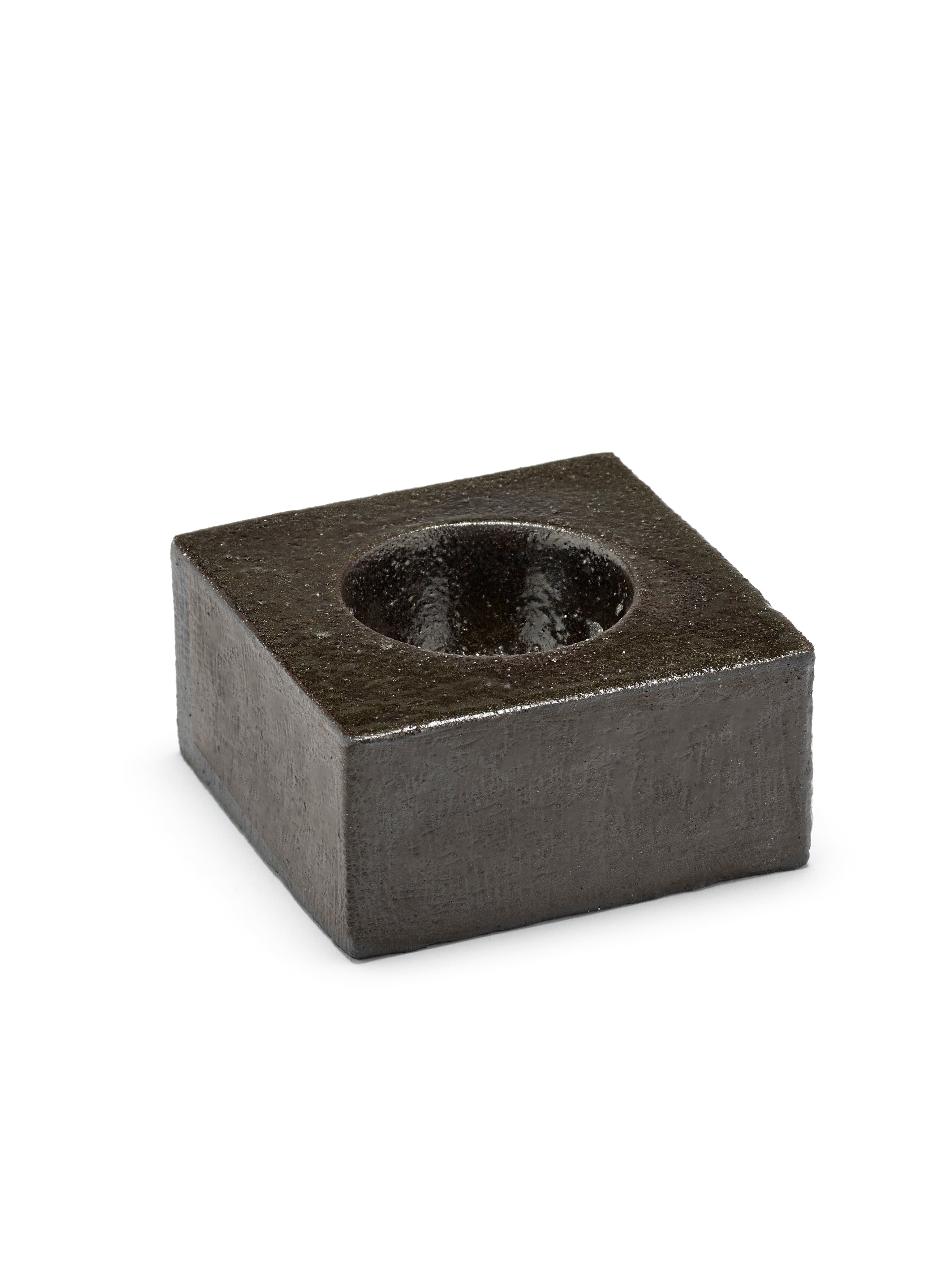 Eierdopje Uovo zwart - set van 2