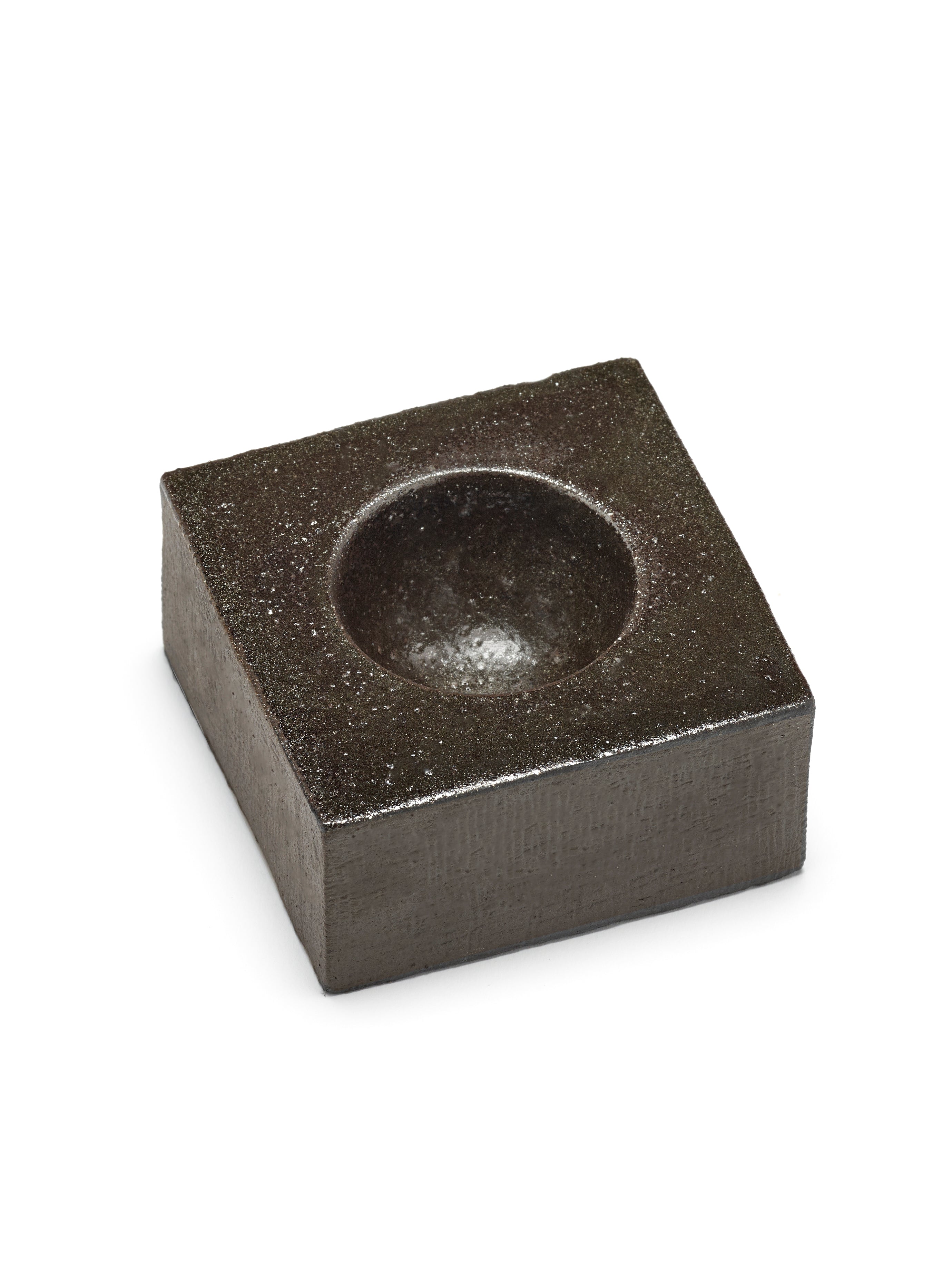 Eierdopje Uovo zwart - set van 2