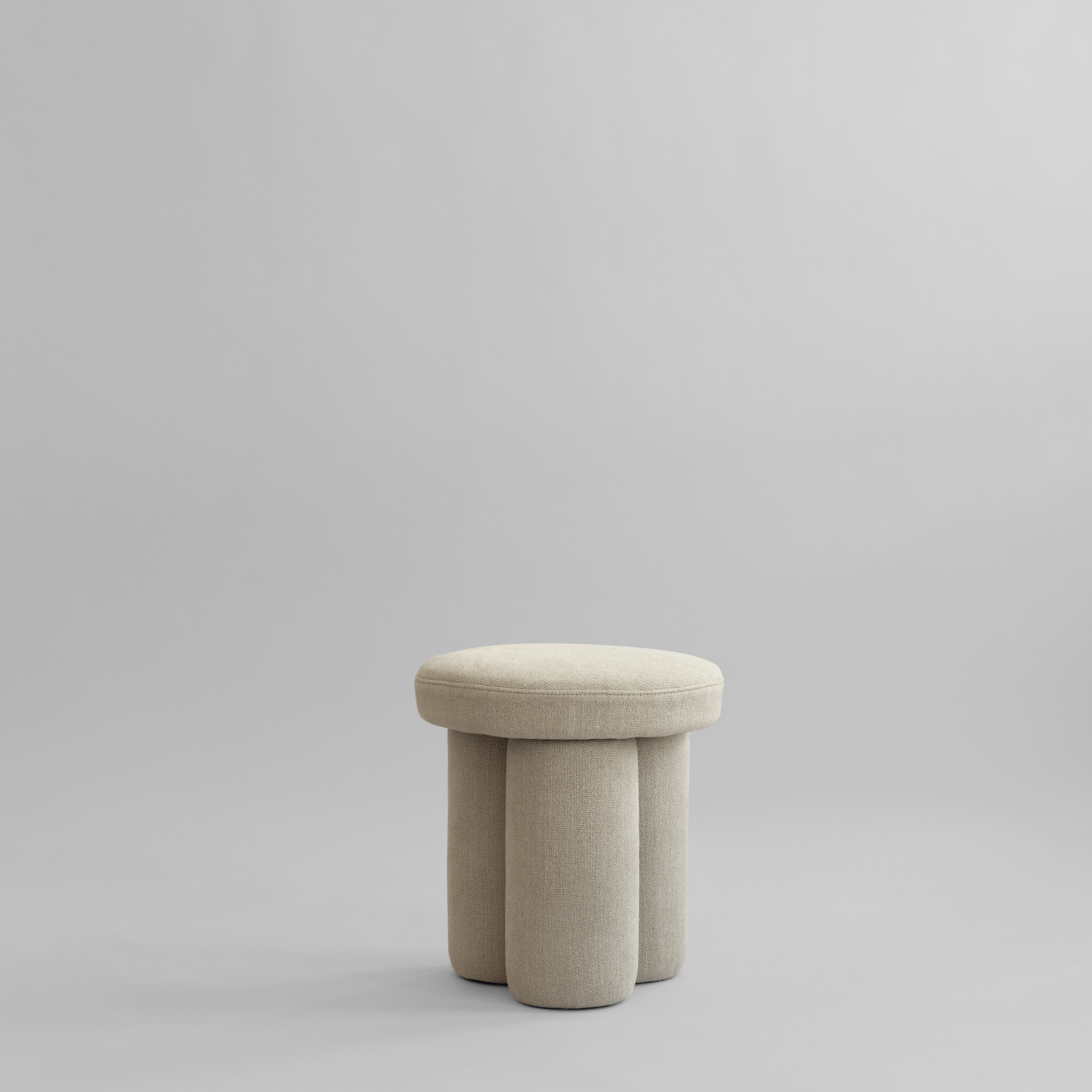 Big Foot stool - Sand linen