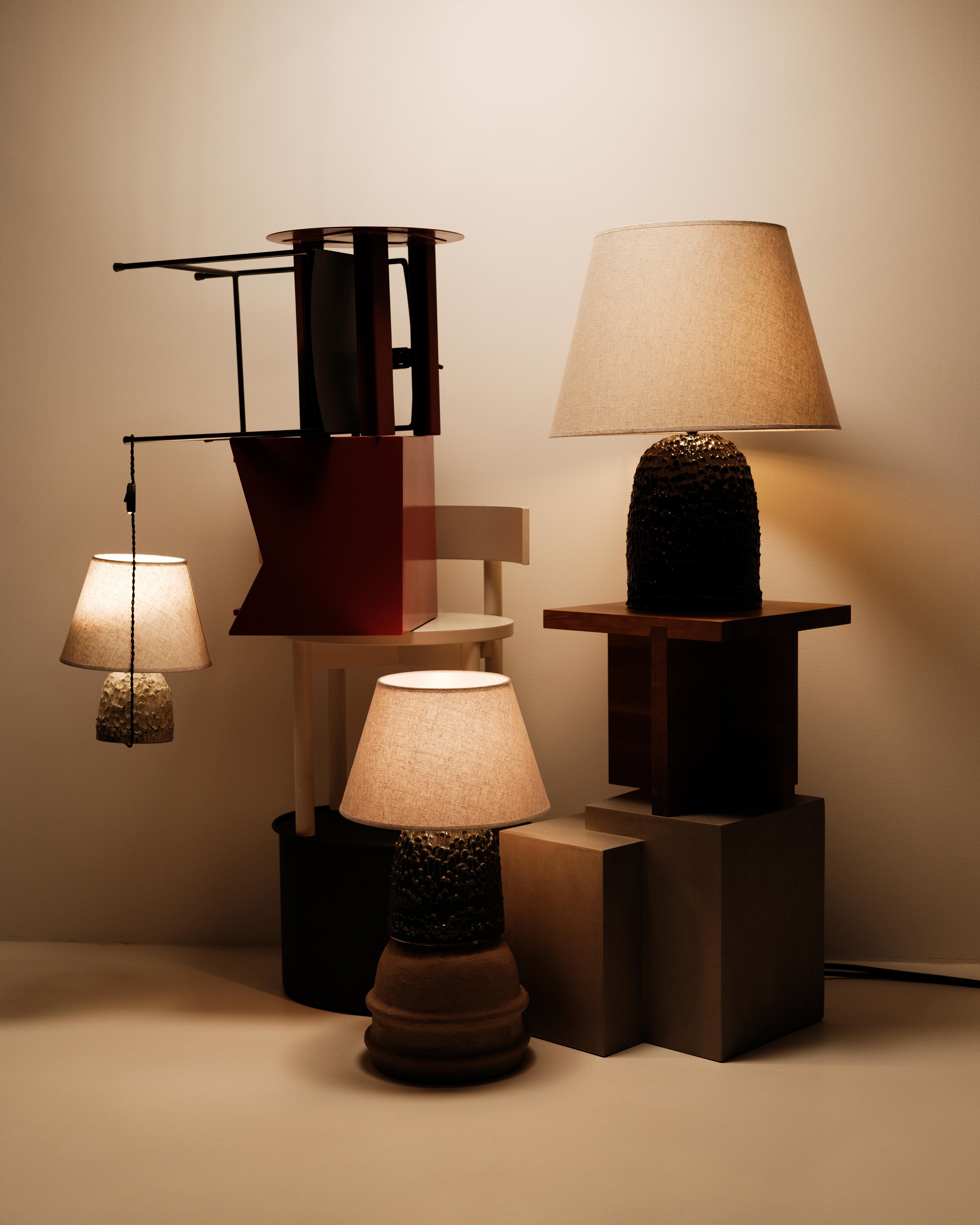 Lampe de table Tronco M - verte
