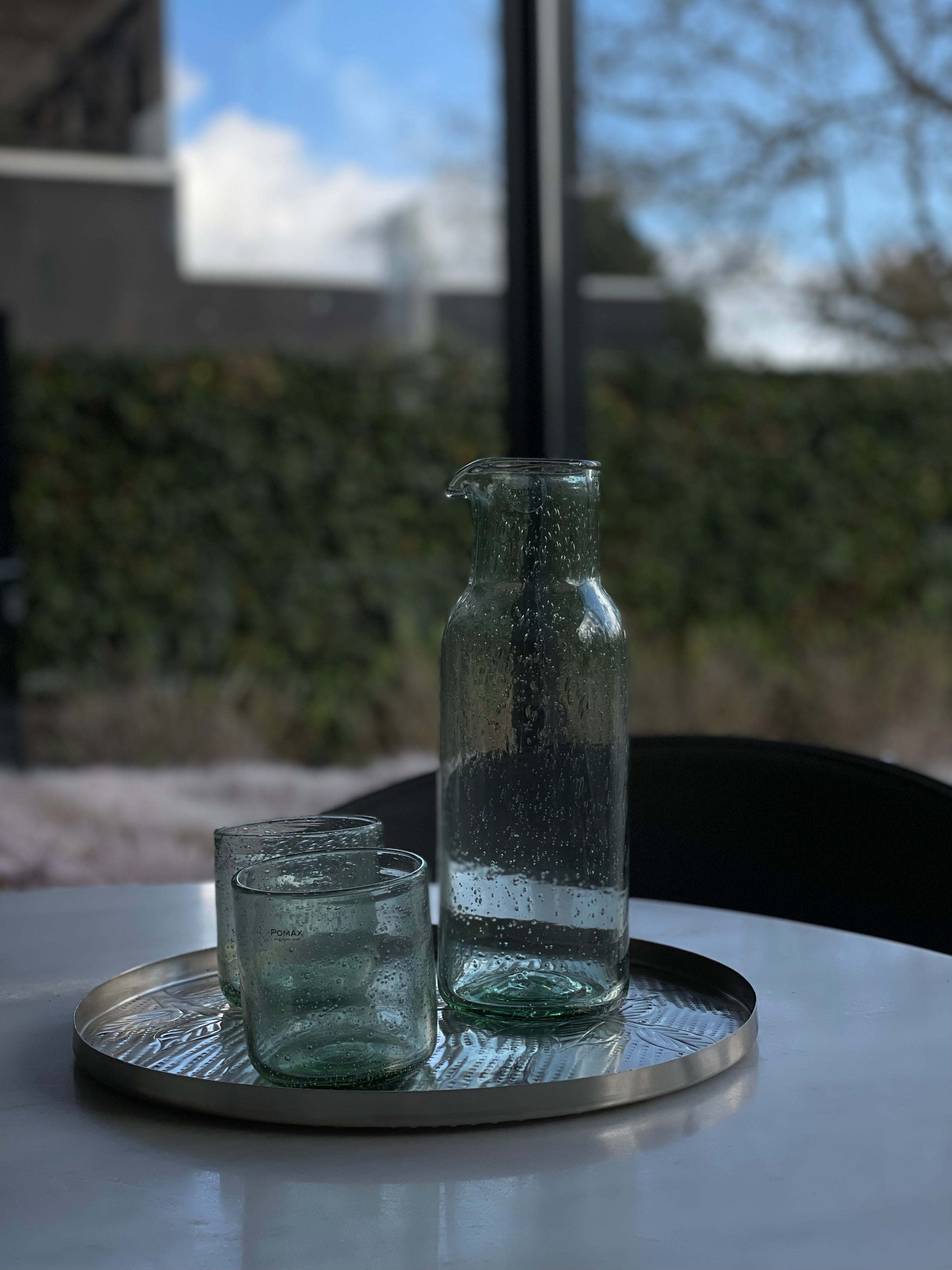 Karaf lichtgroen