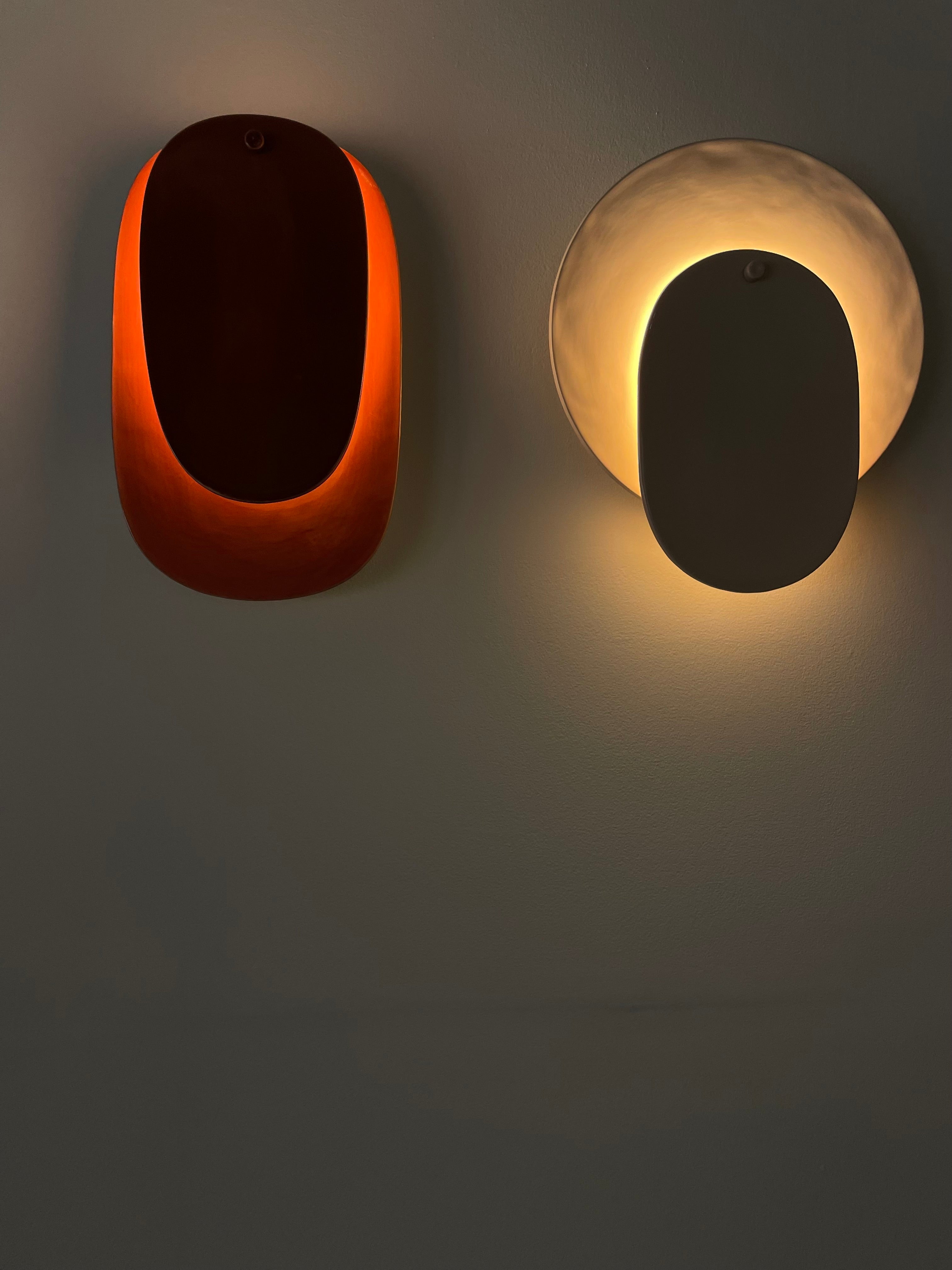 Wall lamp burgundy