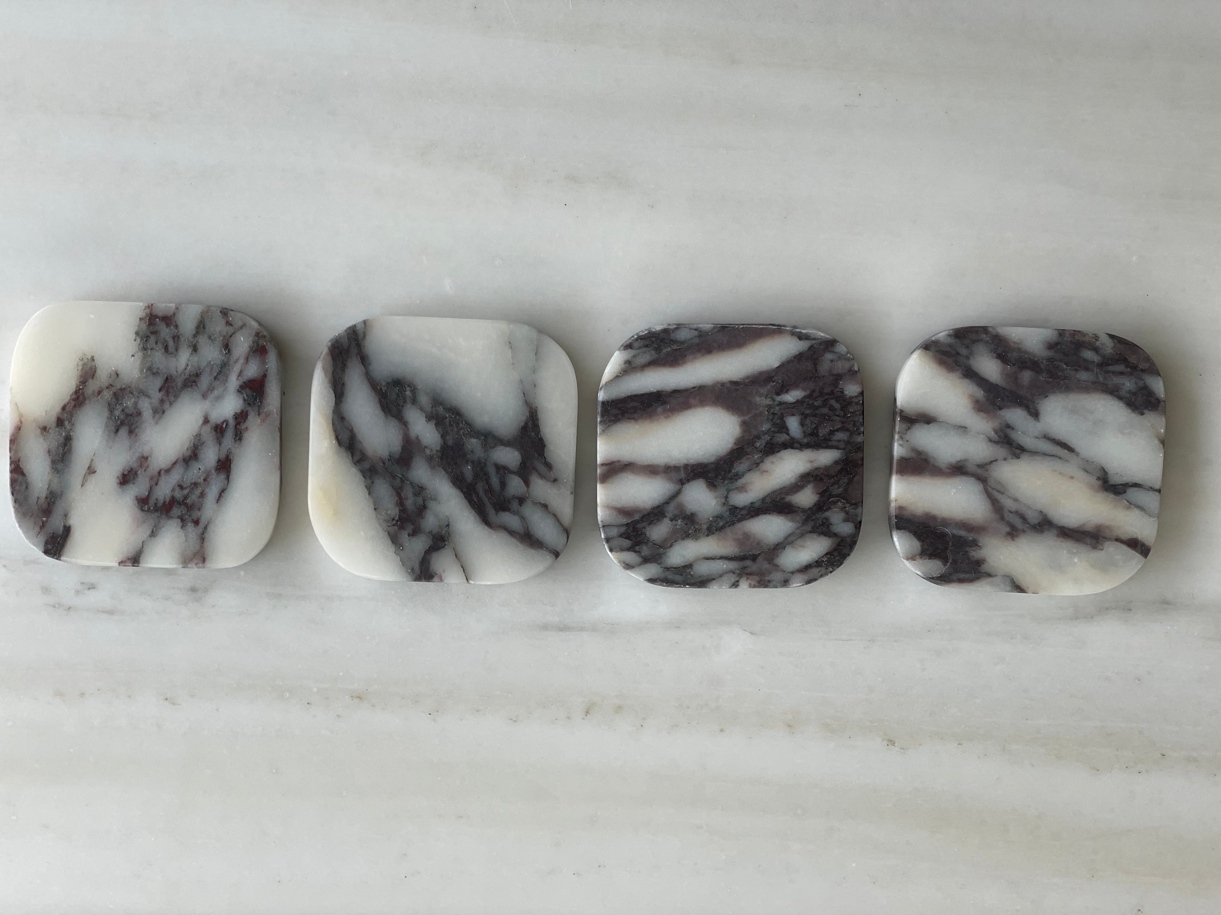 Onderzetters Calacatta- set van 4