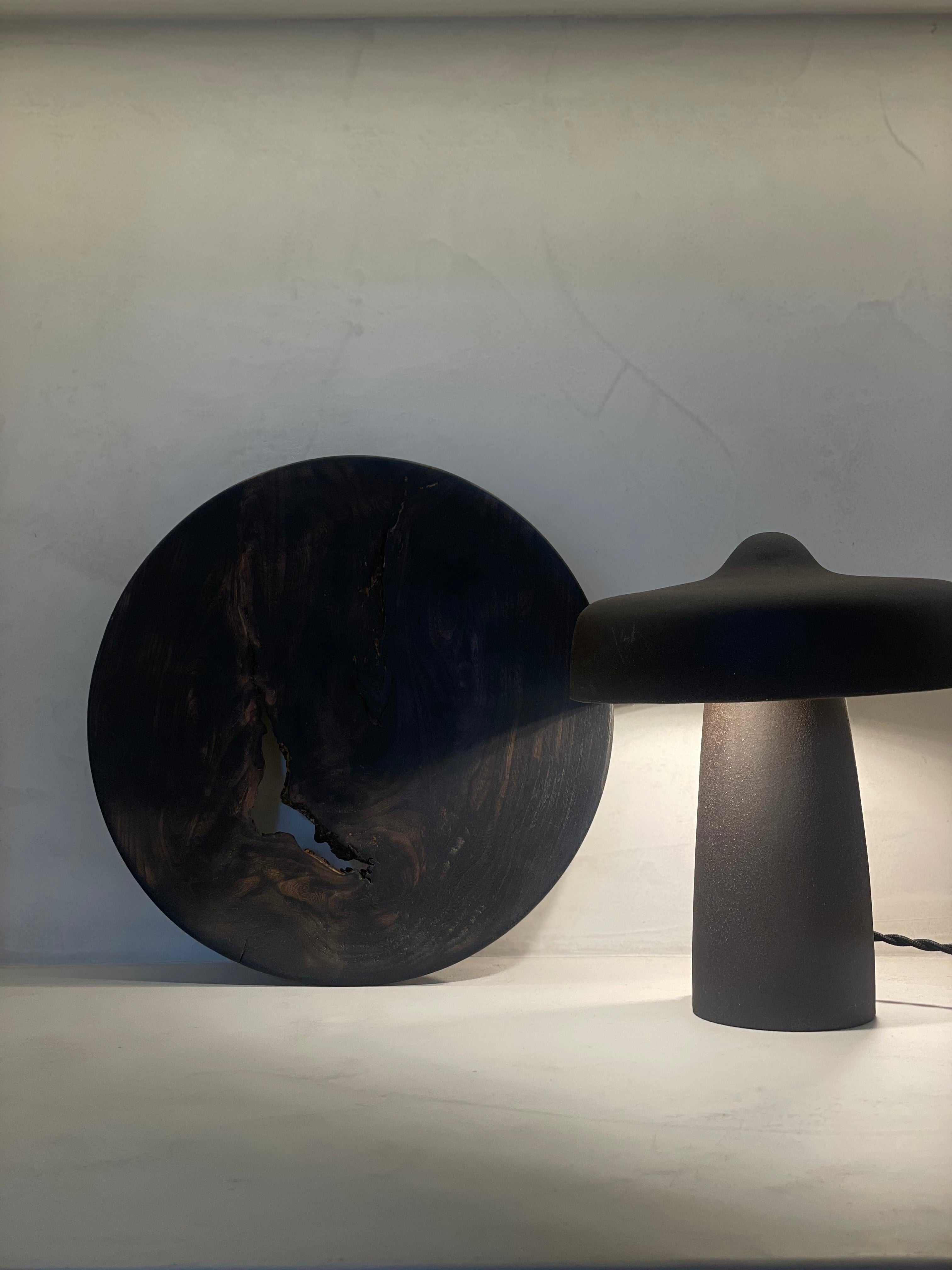 Lampe de table ' Fou' noir Alex Gabriels