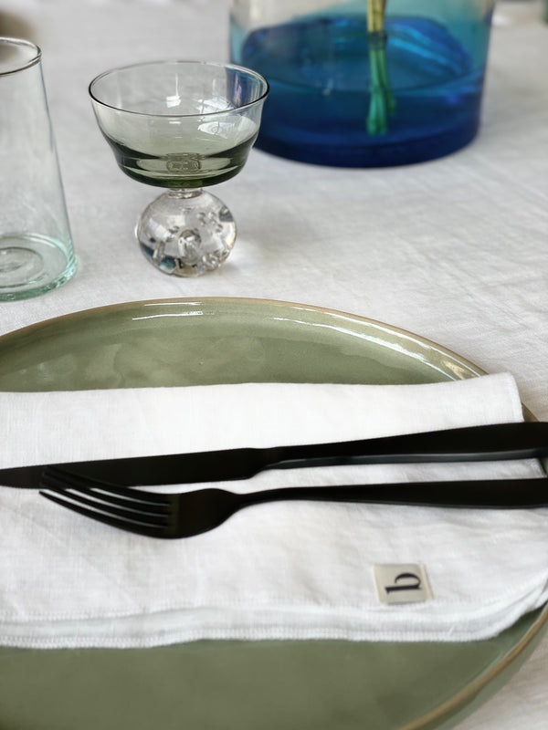 Cutlery black - set for 6