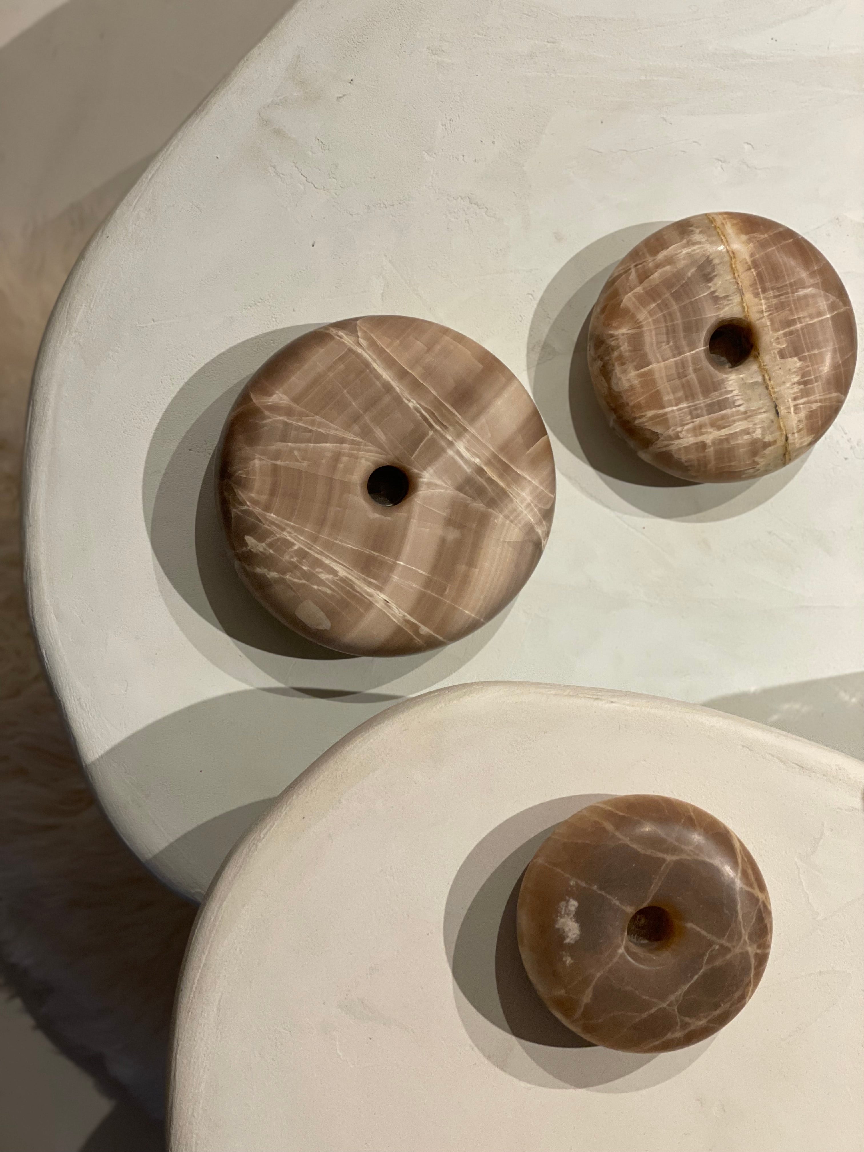 Candlestick donut onyx brown M