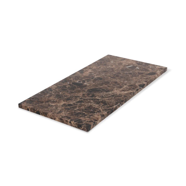 Platter Emperador marble L