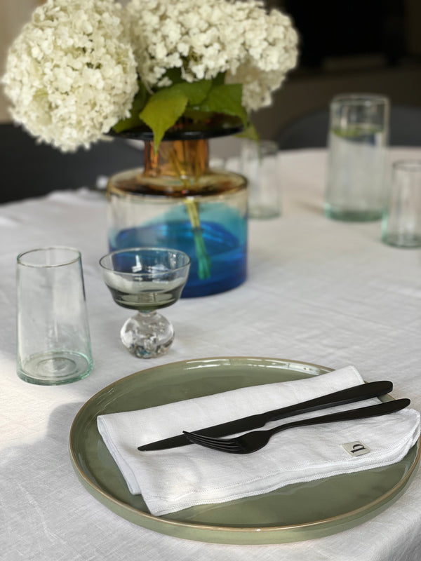 Tablecloth linen Gracie - 3 meters - White