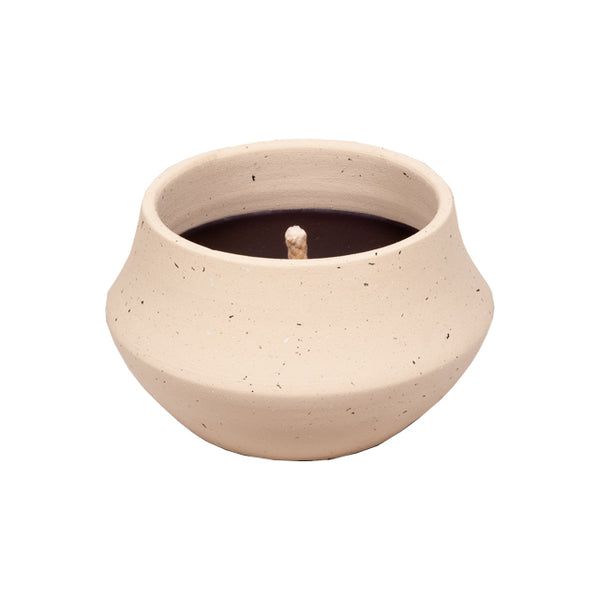 Lewis bowl outdoor candles white