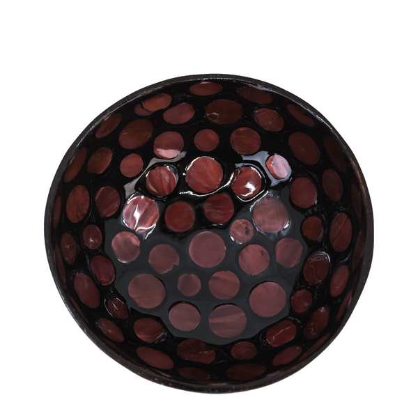 Kokoskommetje - Dark Pink Mother of Pearl