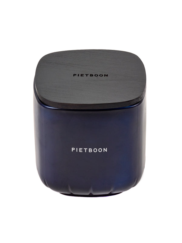 Geurkaars blauw 18:00 uur - medium - Piet Boon